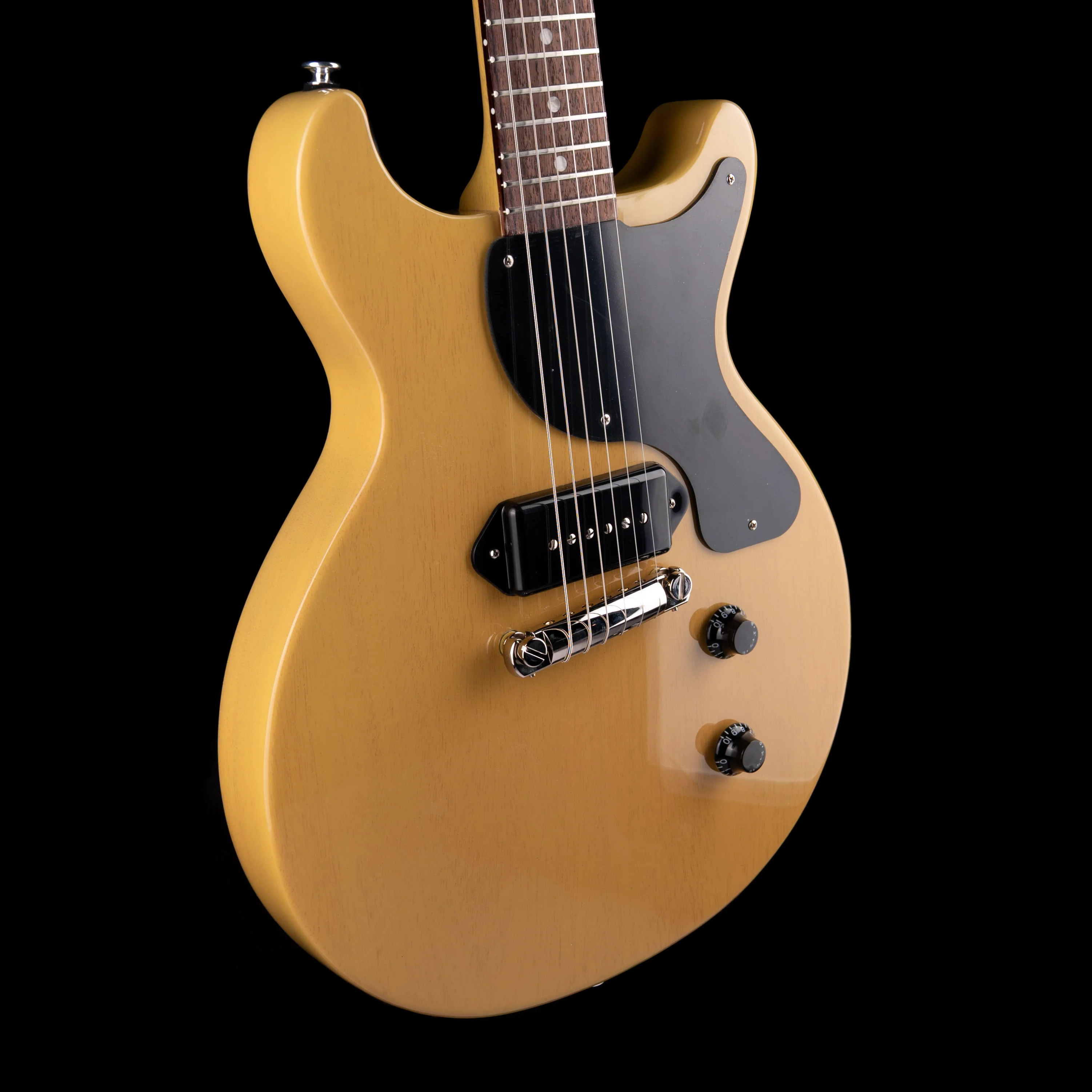 Gibson Les Paul Junior Double Cutaway TV Yellow with Case - Image 6
