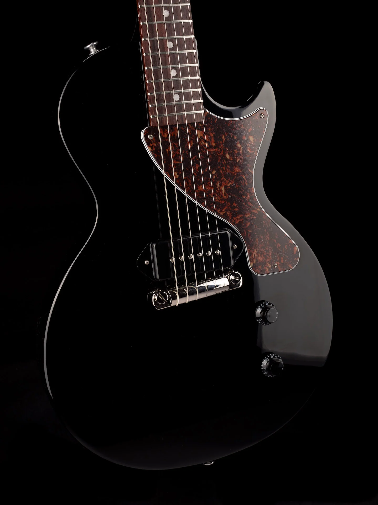 Gibson Les Paul Junior Ebony with Case - Image 10
