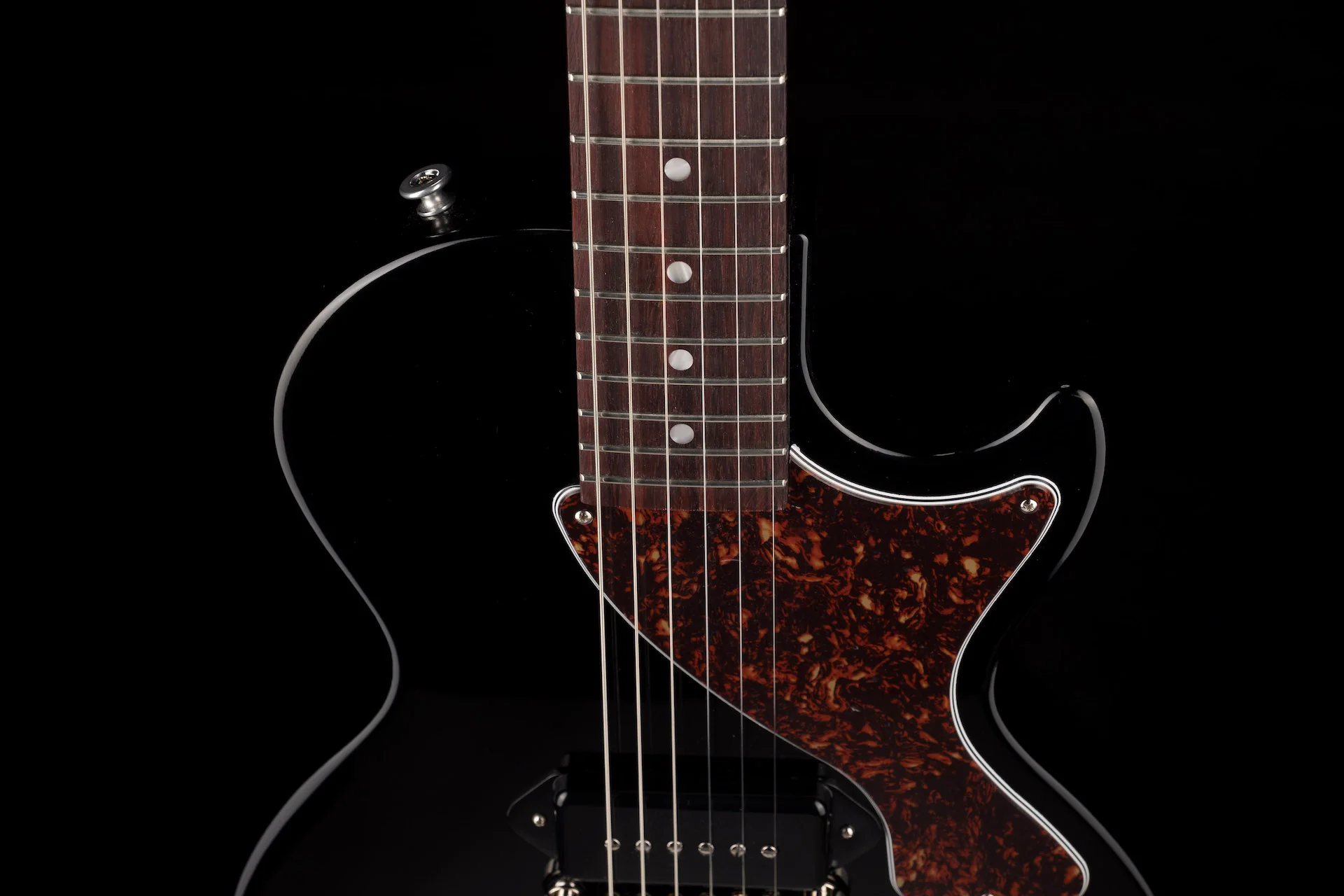 Gibson Les Paul Junior Ebony with Case - Image 3