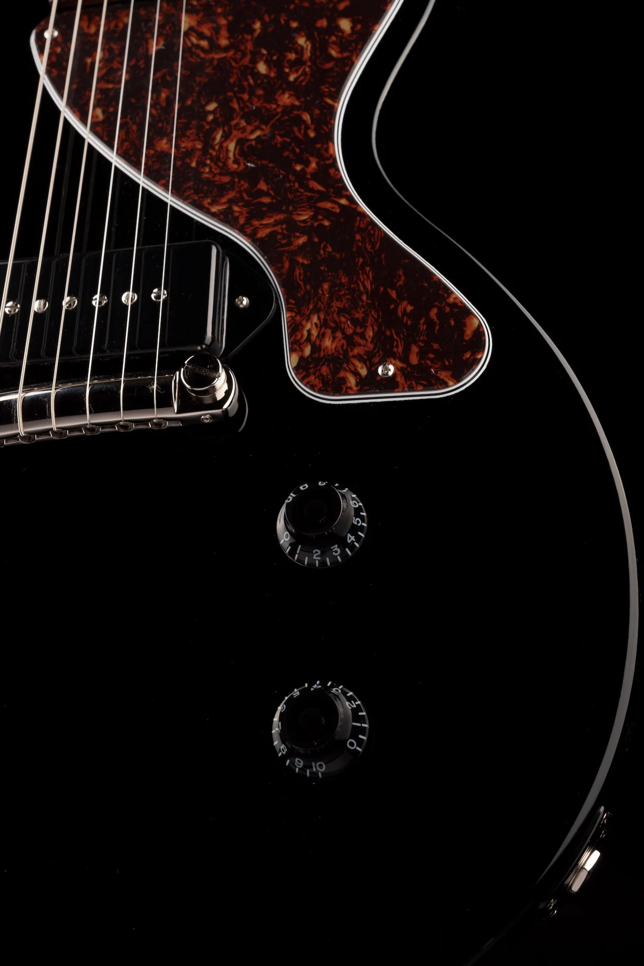 Gibson Les Paul Junior Ebony with Case - Image 8