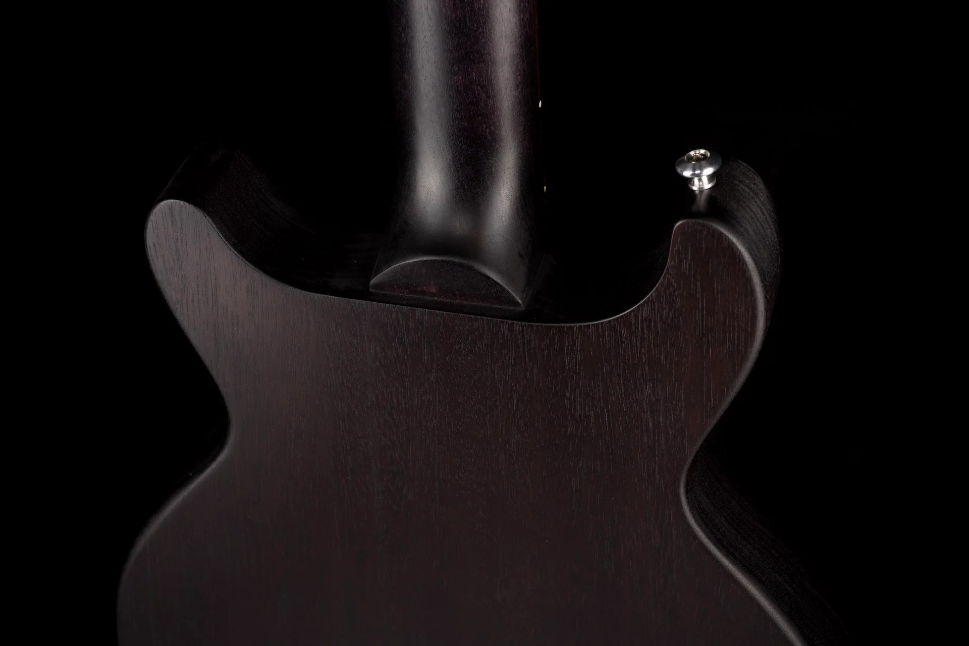 Gibson Les Paul Junior Tribute Worn Ebony DC Bass With Bag - Image 11