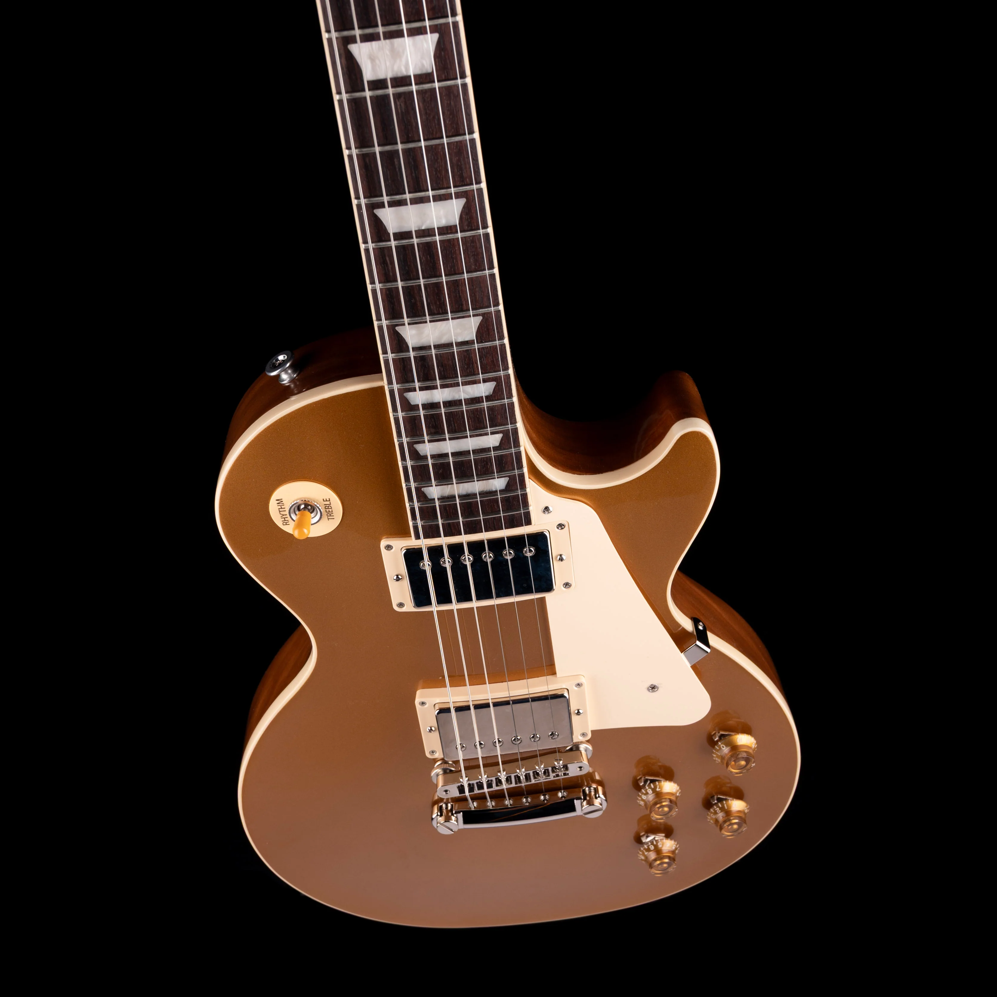 Gibson Les Paul Standard '50s Gold Top Electric Guitar With Case - Image 3