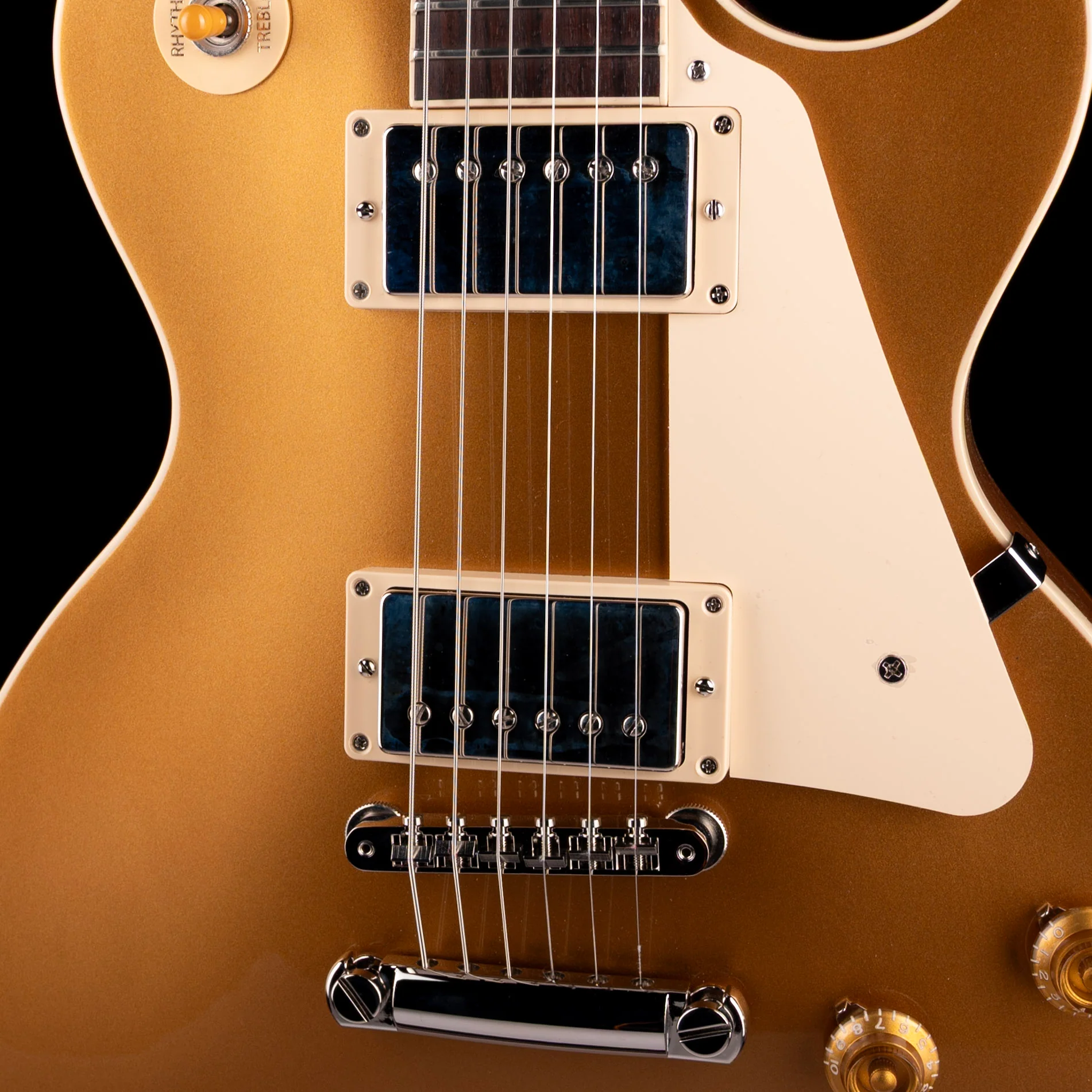 Gibson Les Paul Standard '50s Gold Top Electric Guitar With Case - Image 4