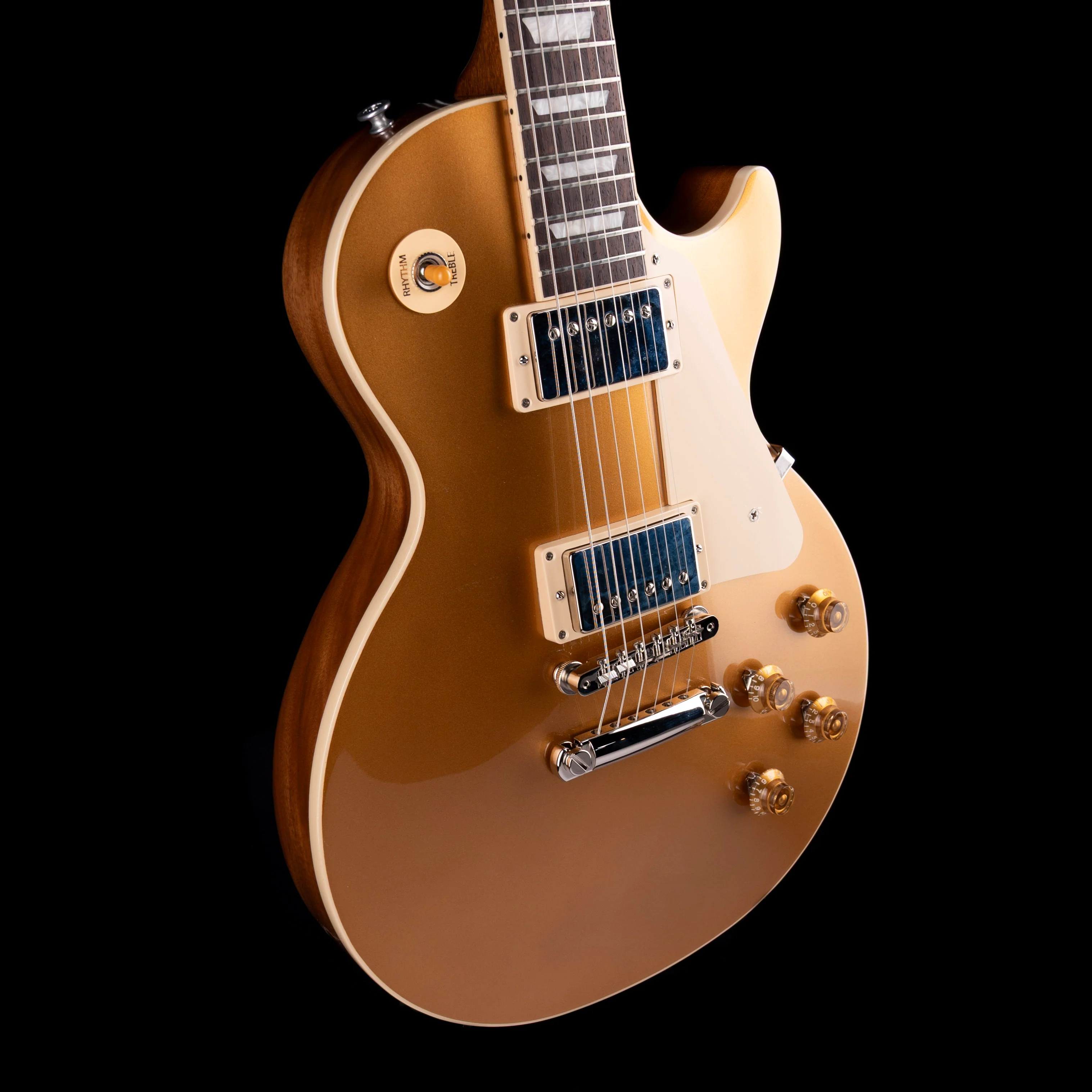 Gibson Les Paul Standard '50s Gold Top Electric Guitar With Case - Image 6