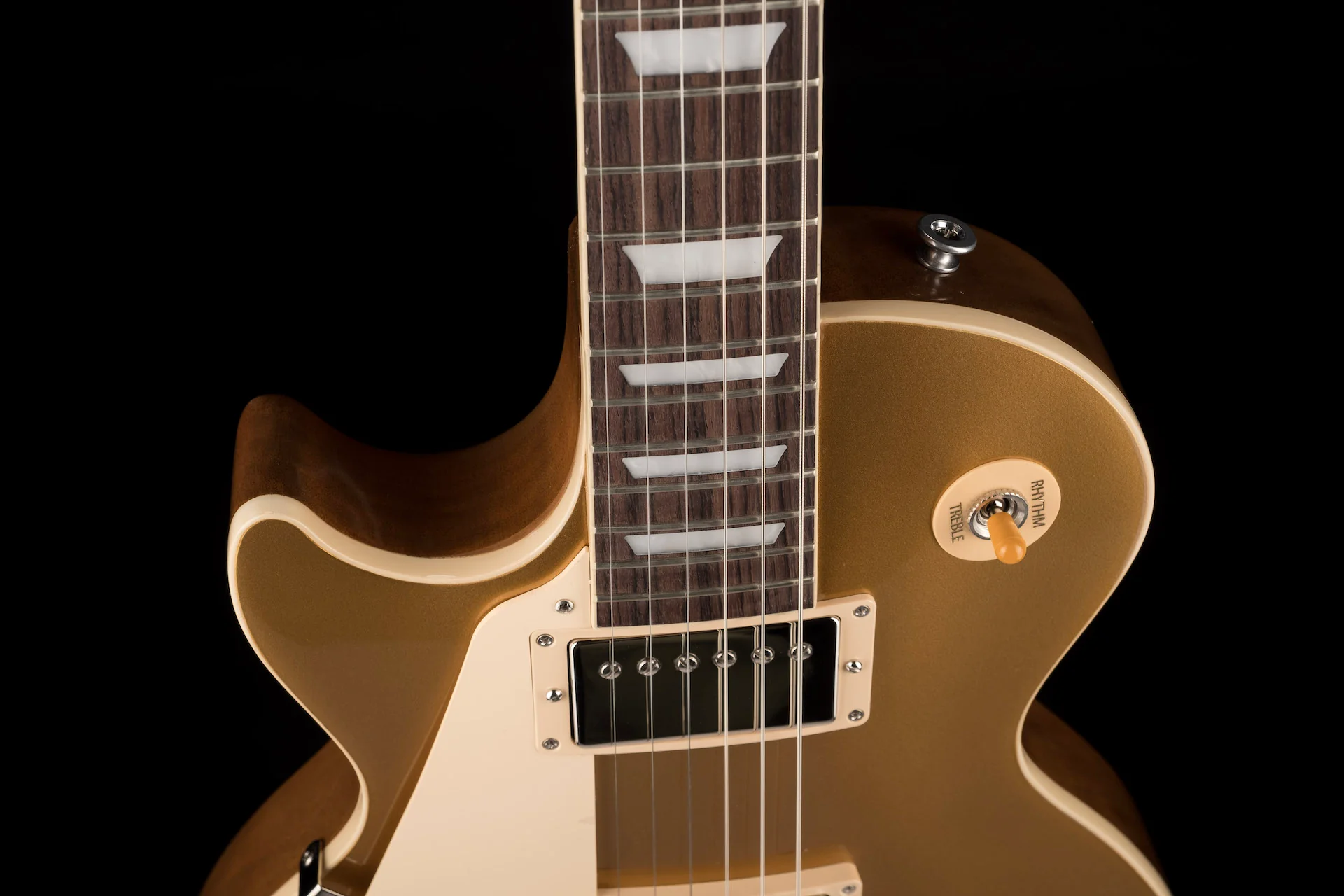Gibson Les Paul Standard 50s Left-Handed Goldtop with Case - Image 3