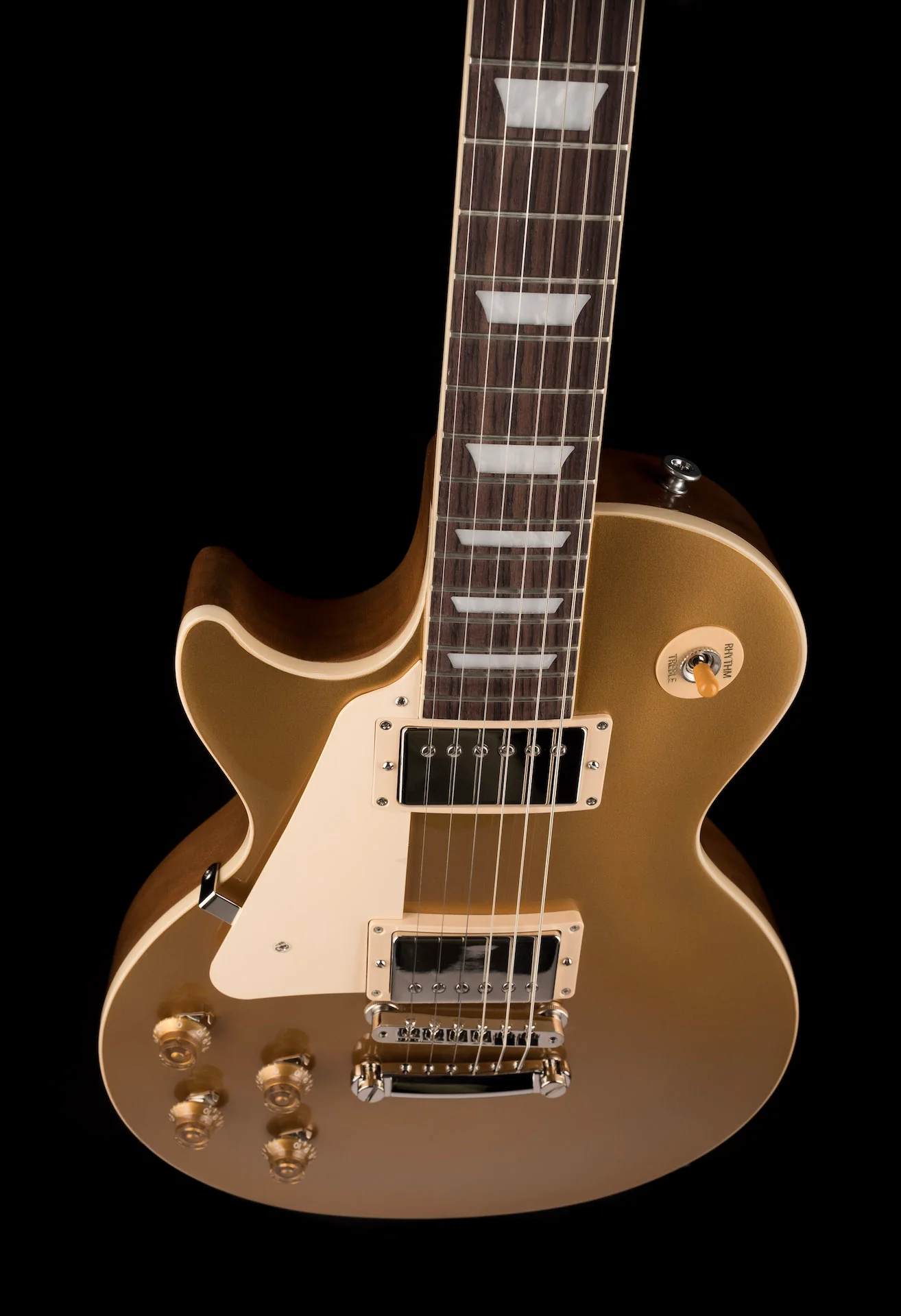 Gibson Les Paul Standard 50s Left-Handed Goldtop with Case - Image 4