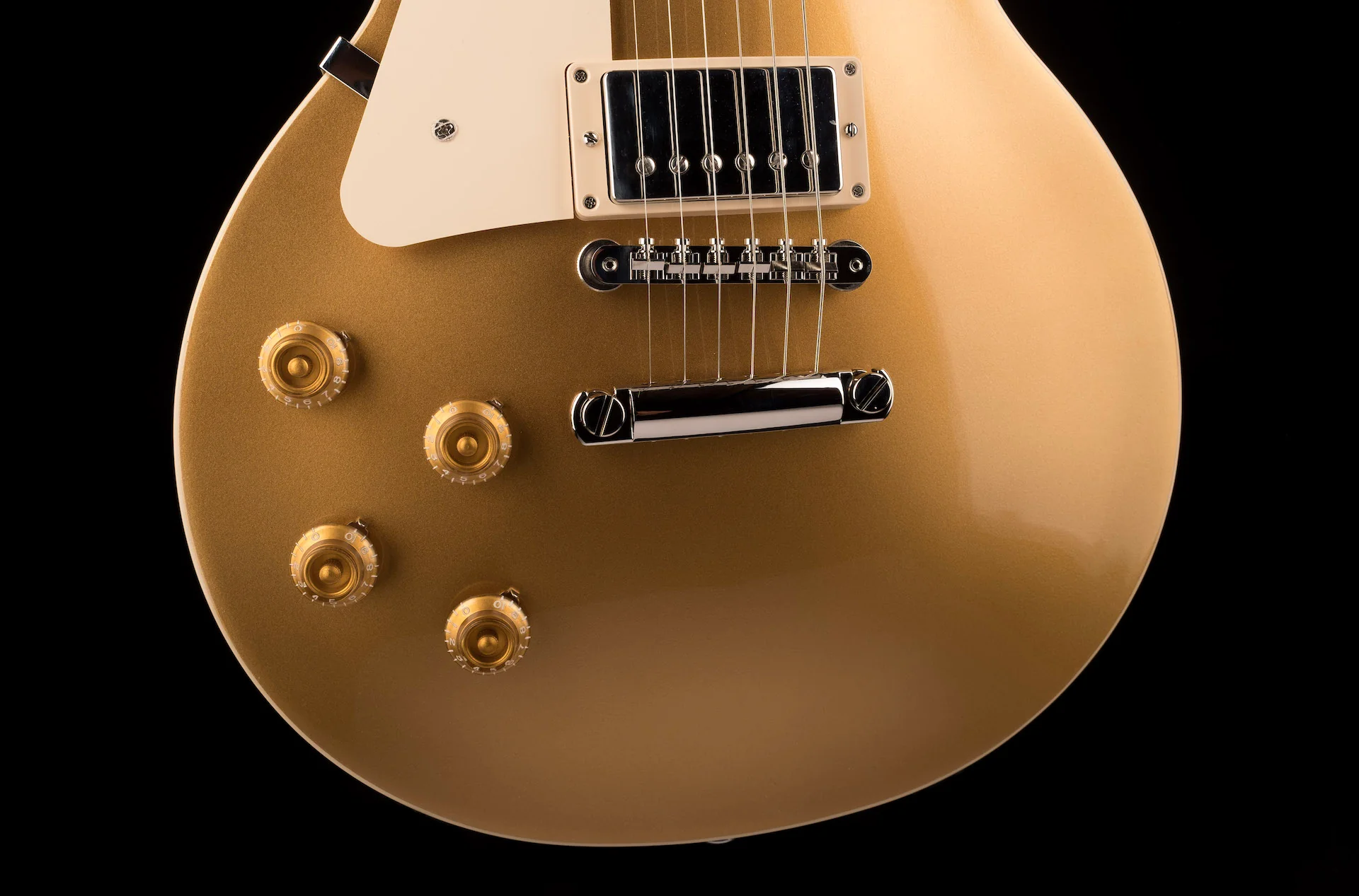 Gibson Les Paul Standard 50s Left-Handed Goldtop with Case - Image 5