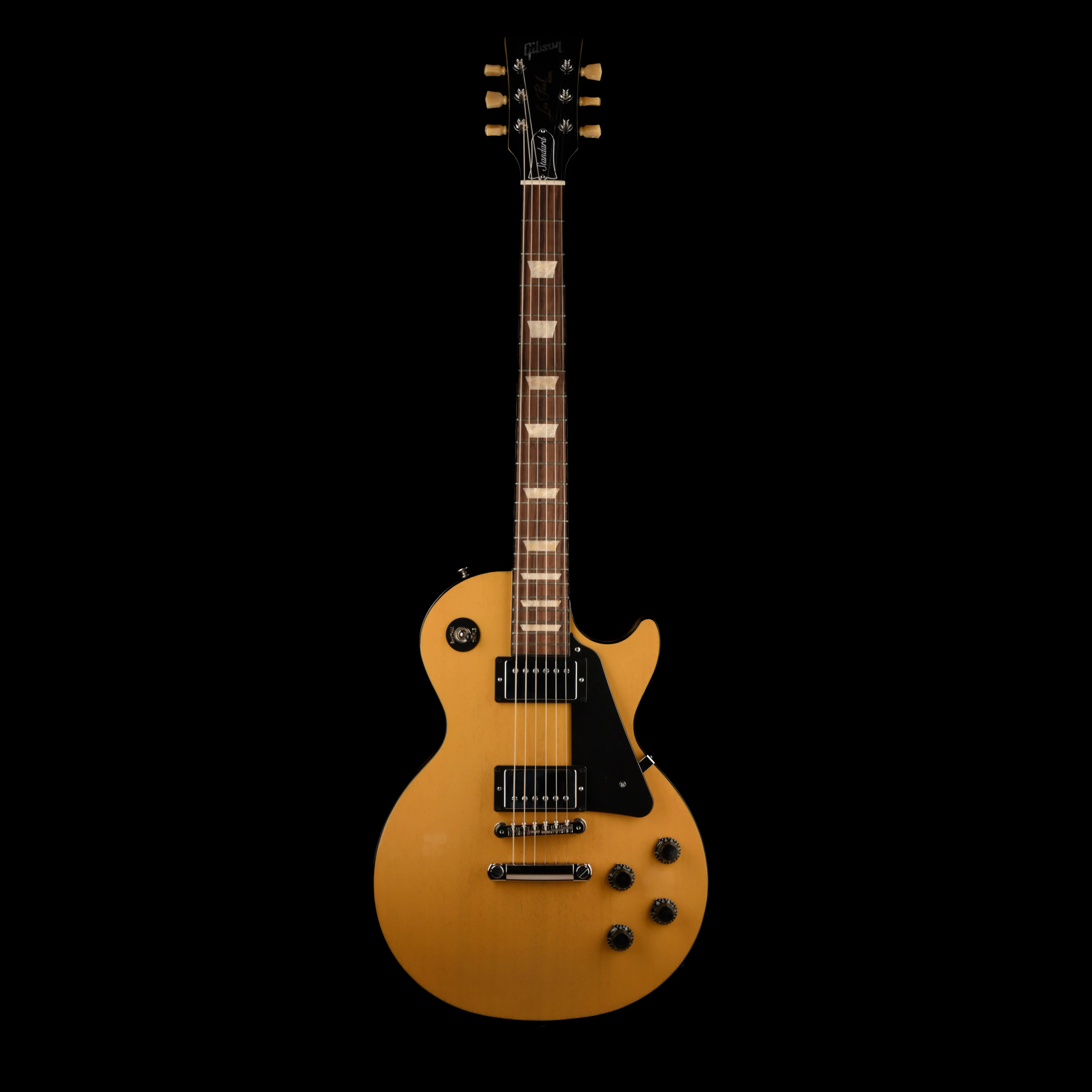 Gibson Les Paul Standard 50s Mahogany Top TV Yellow With Case - Image 2