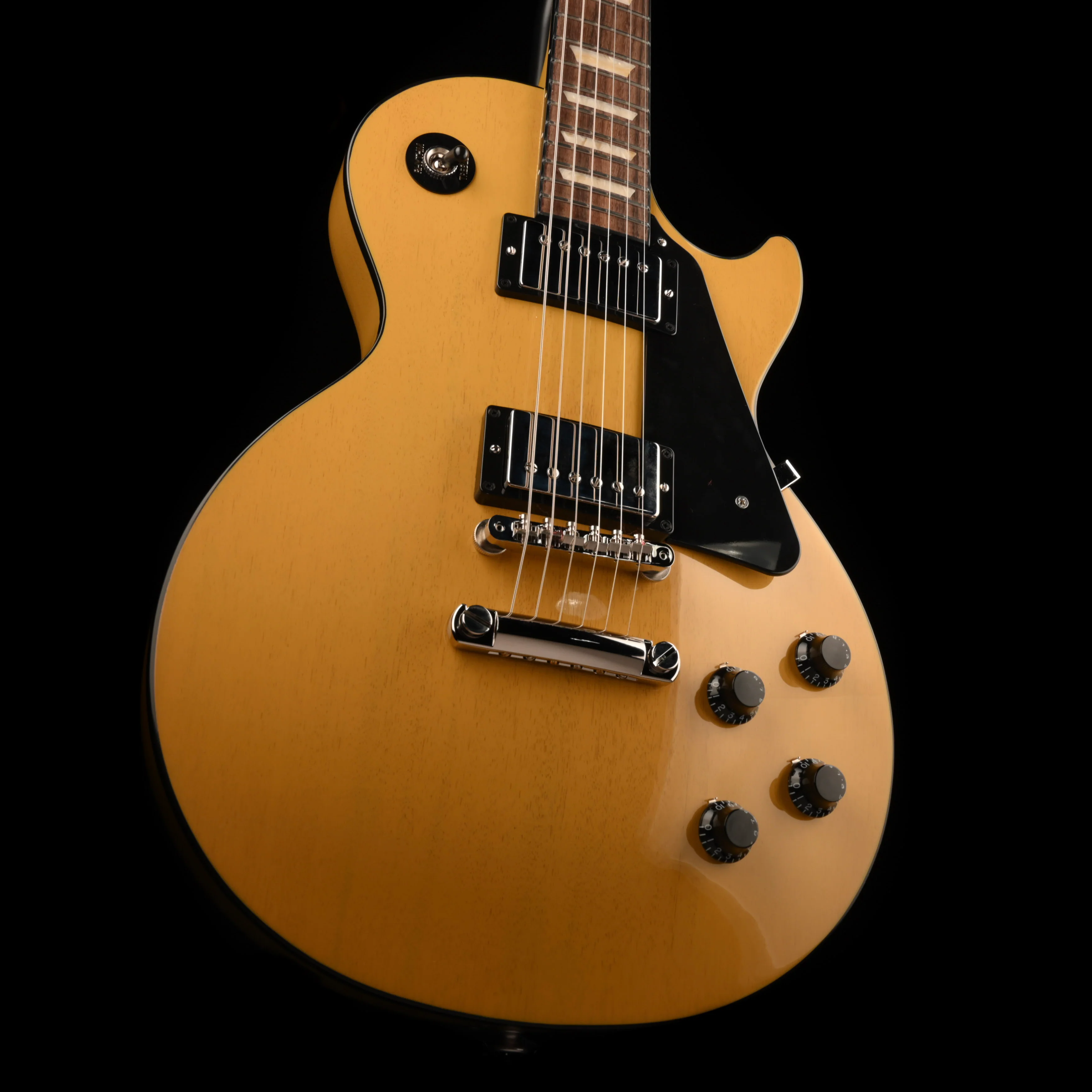Gibson Les Paul Standard 50s Mahogany Top TV Yellow With Case - Image 3
