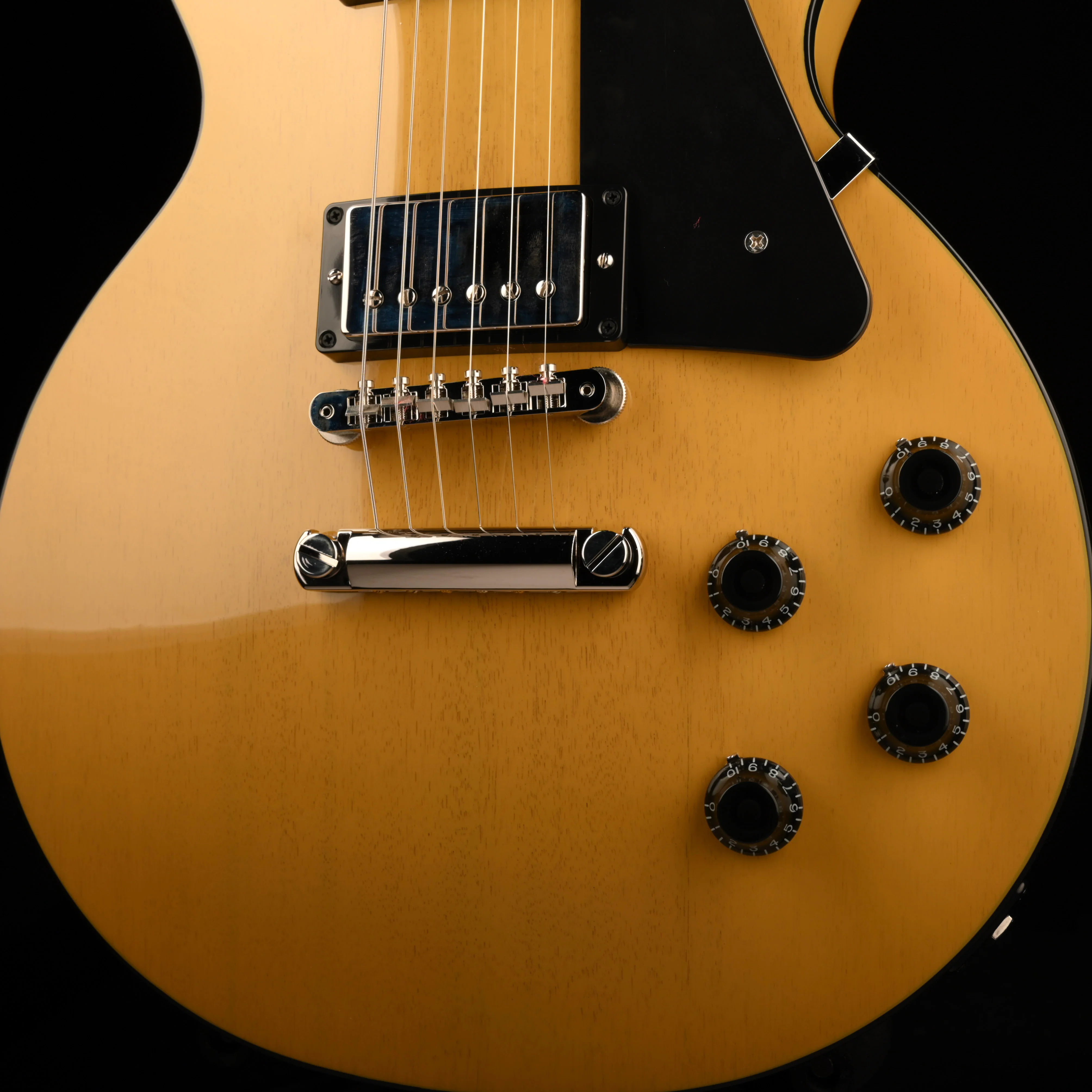 Gibson Les Paul Standard 50s Mahogany Top TV Yellow With Case - Image 4