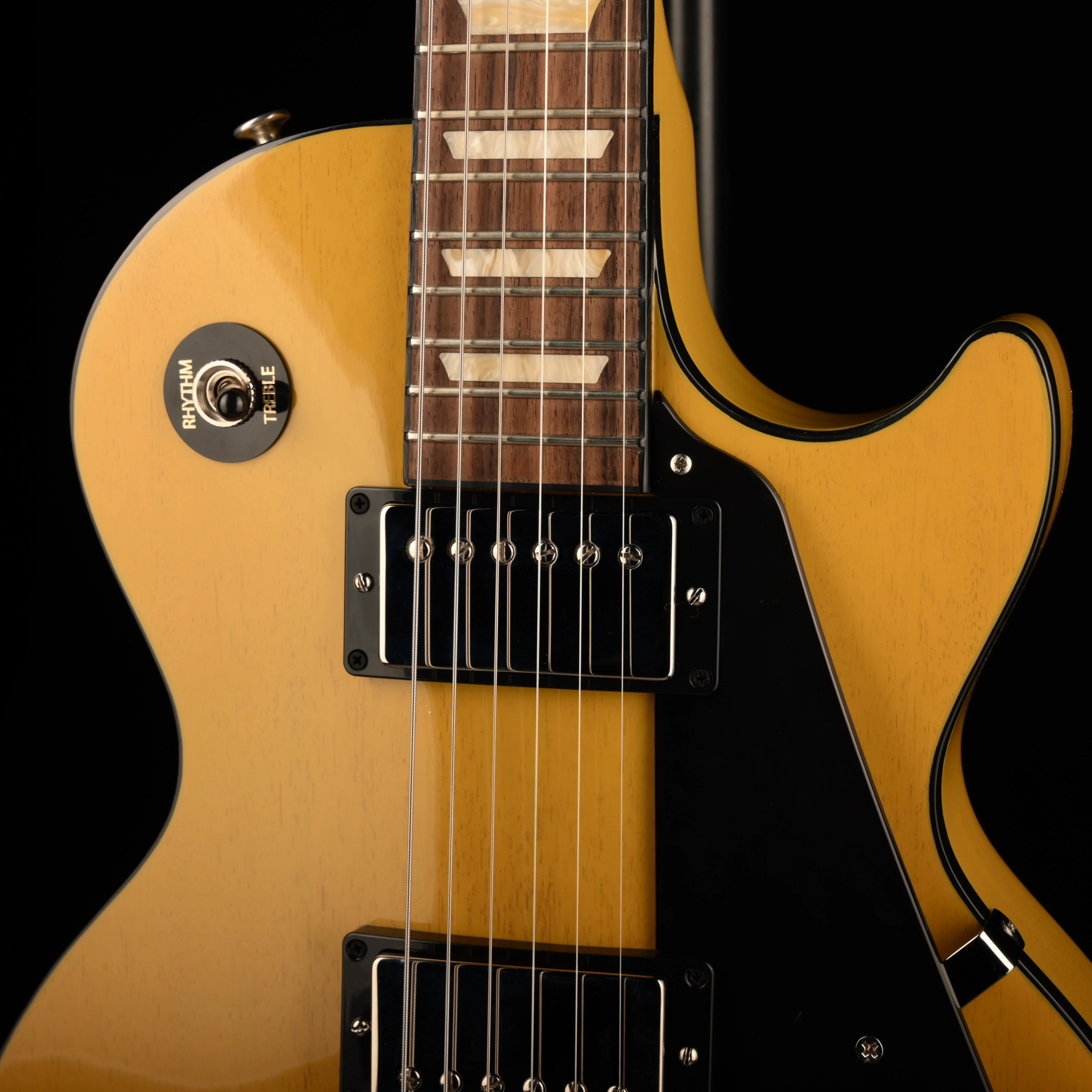 Gibson Les Paul Standard 50s Mahogany Top TV Yellow With Case - Image 5