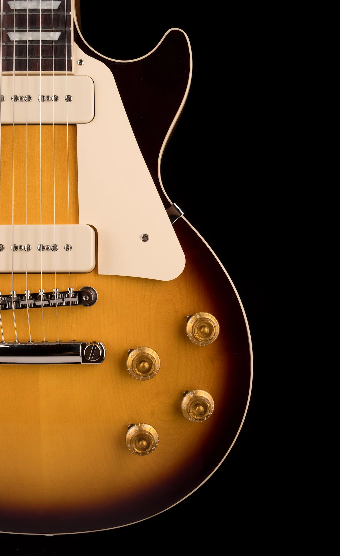 Gibson Les Paul Standard 50s P-90 Tobacco Burst  With Case - Image 9