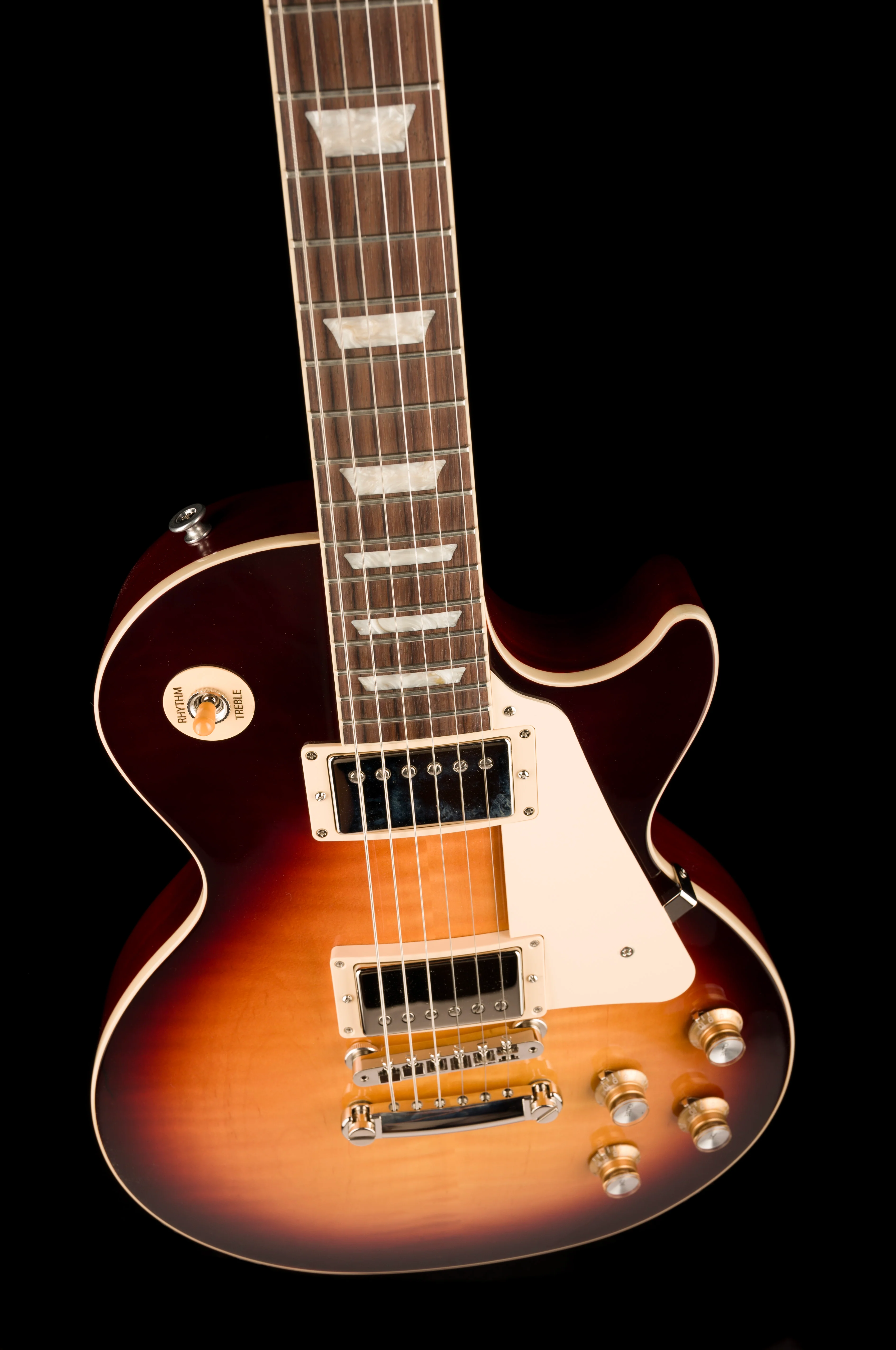 Gibson Les Paul Standard 60s Figured Top Bourbon Burst with Case - Image 4