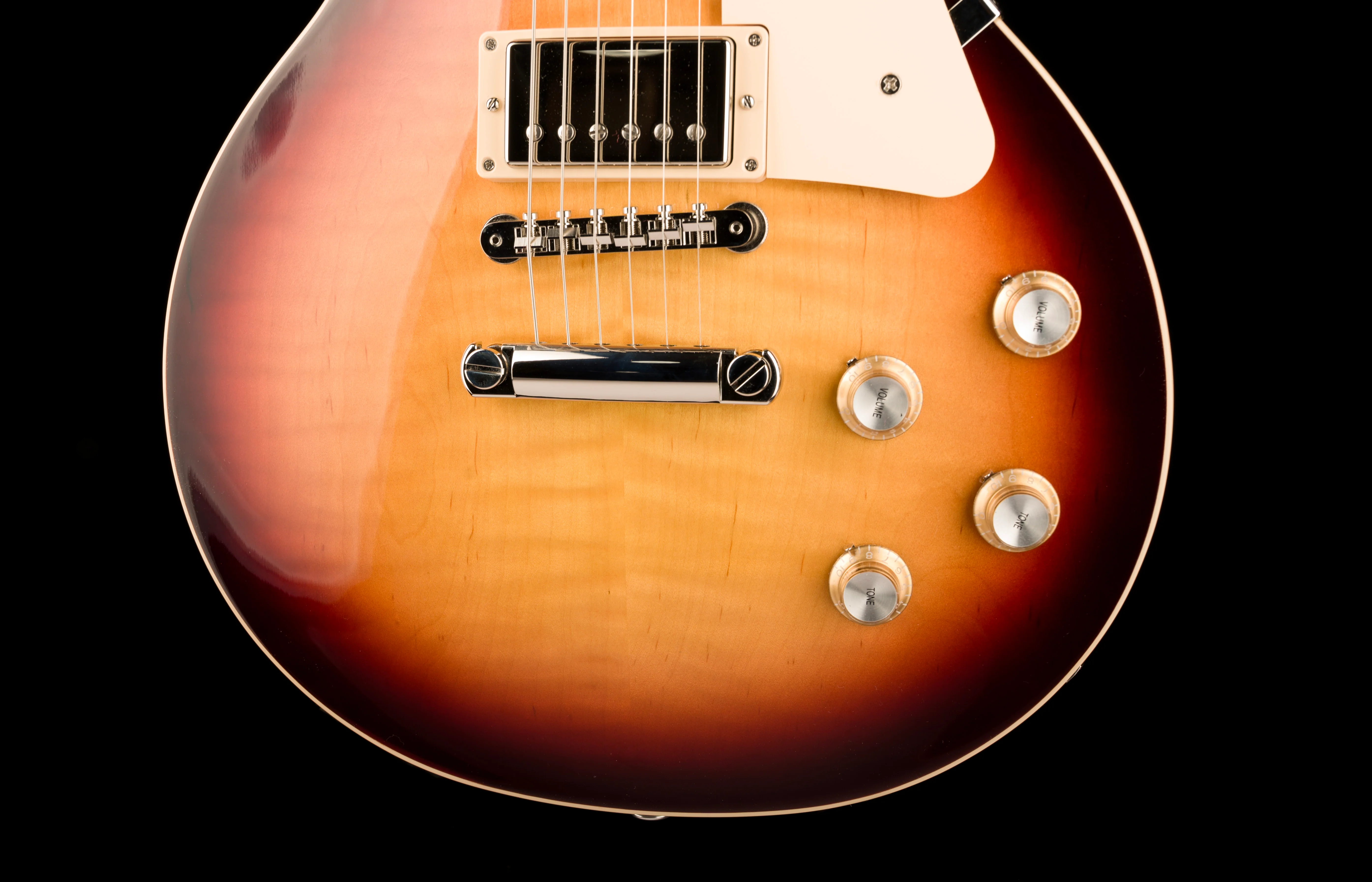 Gibson Les Paul Standard 60s Figured Top Bourbon Burst with Case - Image 5