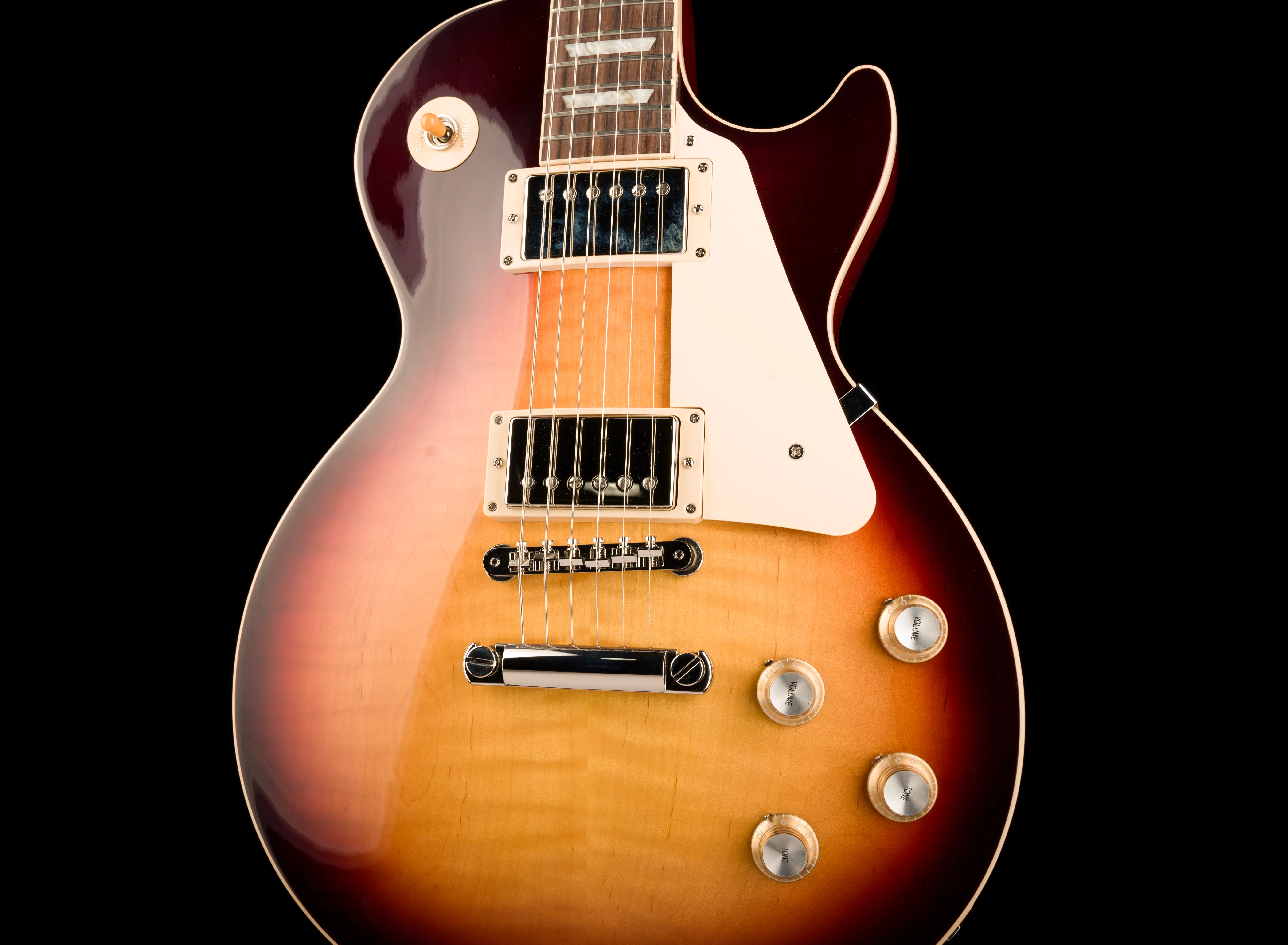 Gibson Les Paul Standard 60s Figured Top Bourbon Burst with Case - Image 6