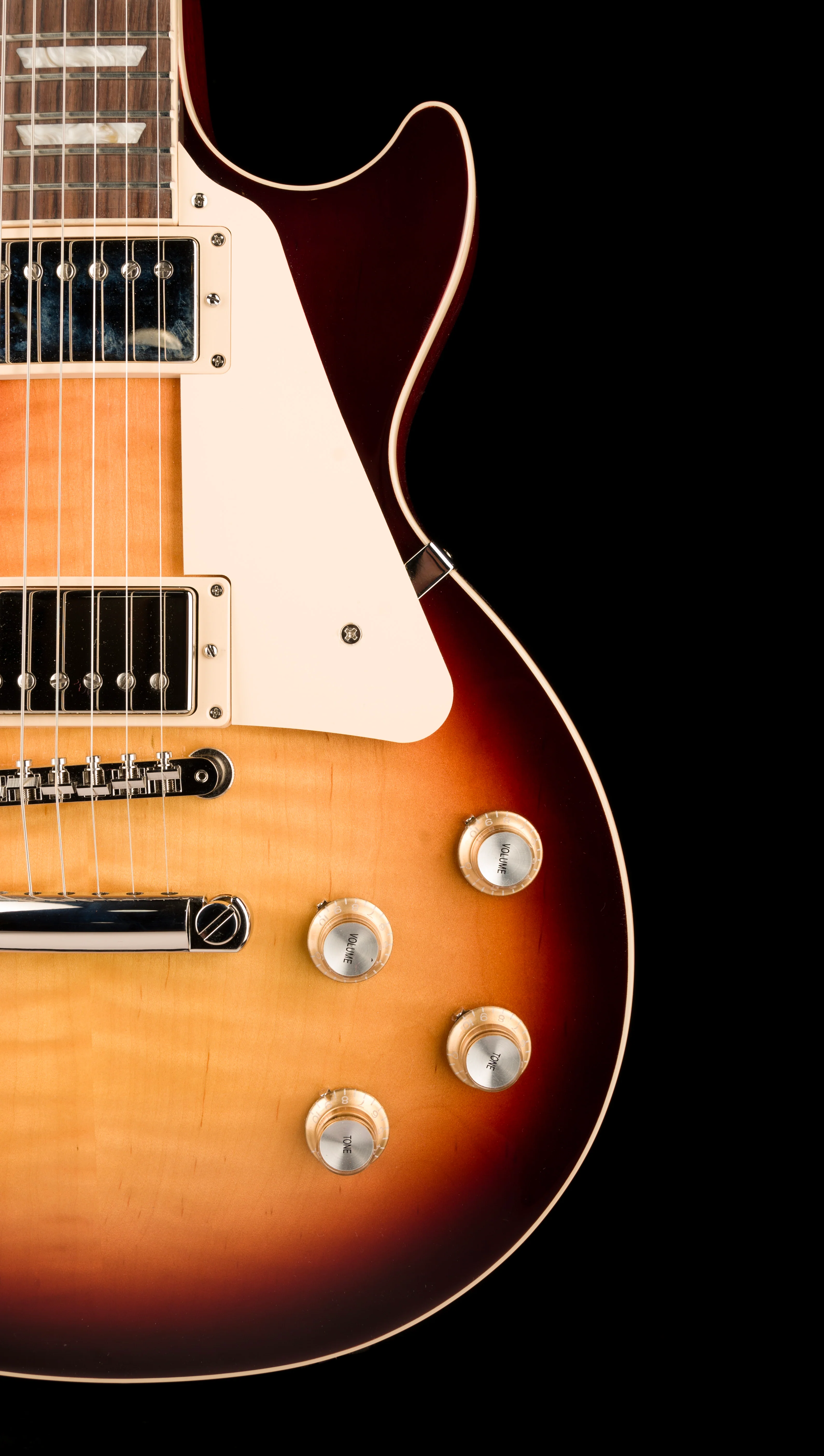 Gibson Les Paul Standard 60s Figured Top Bourbon Burst with Case - Image 9