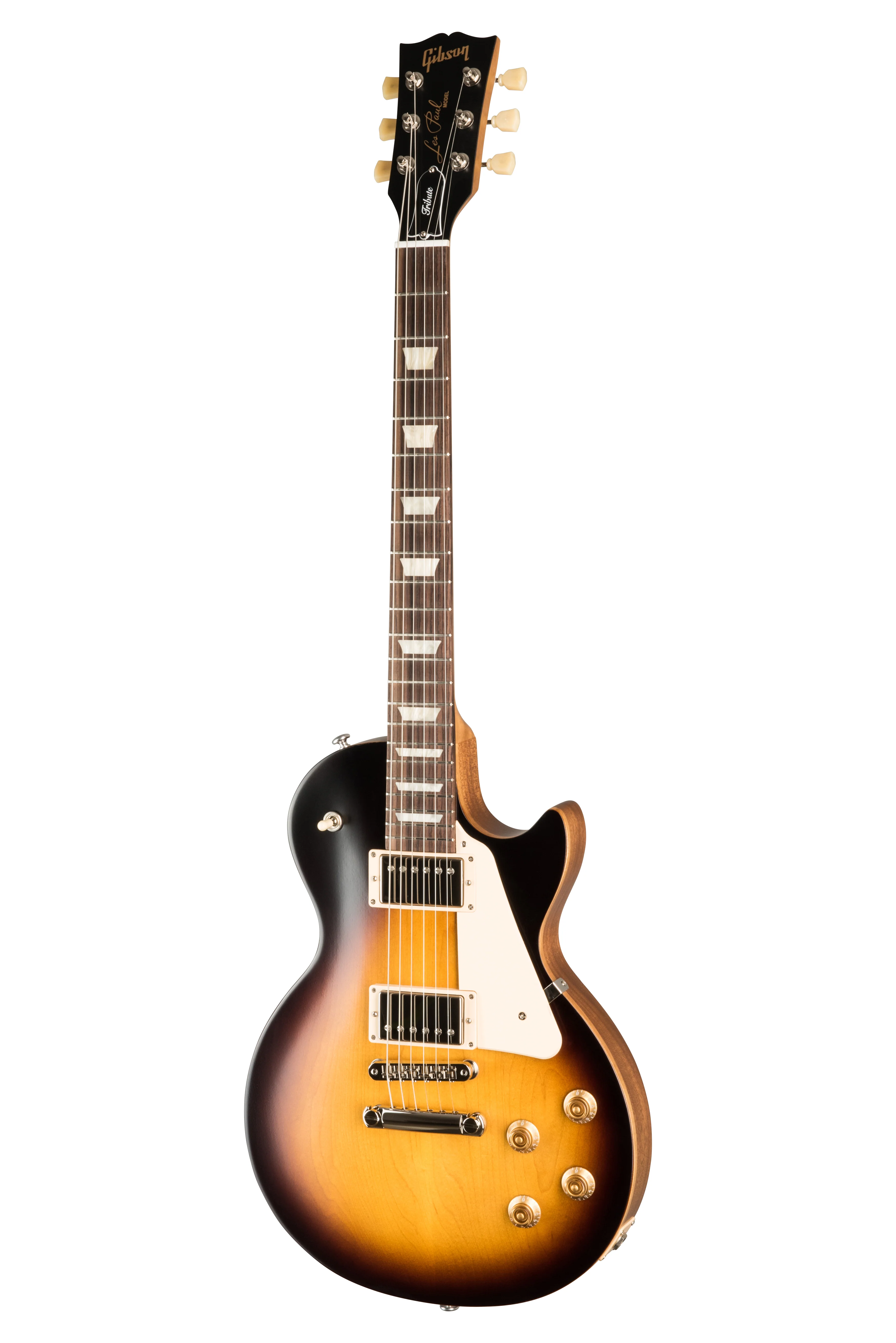 Gibson Les Paul Tribute Satin Tobacco Burst Electric Guitar With Bag - Image 2