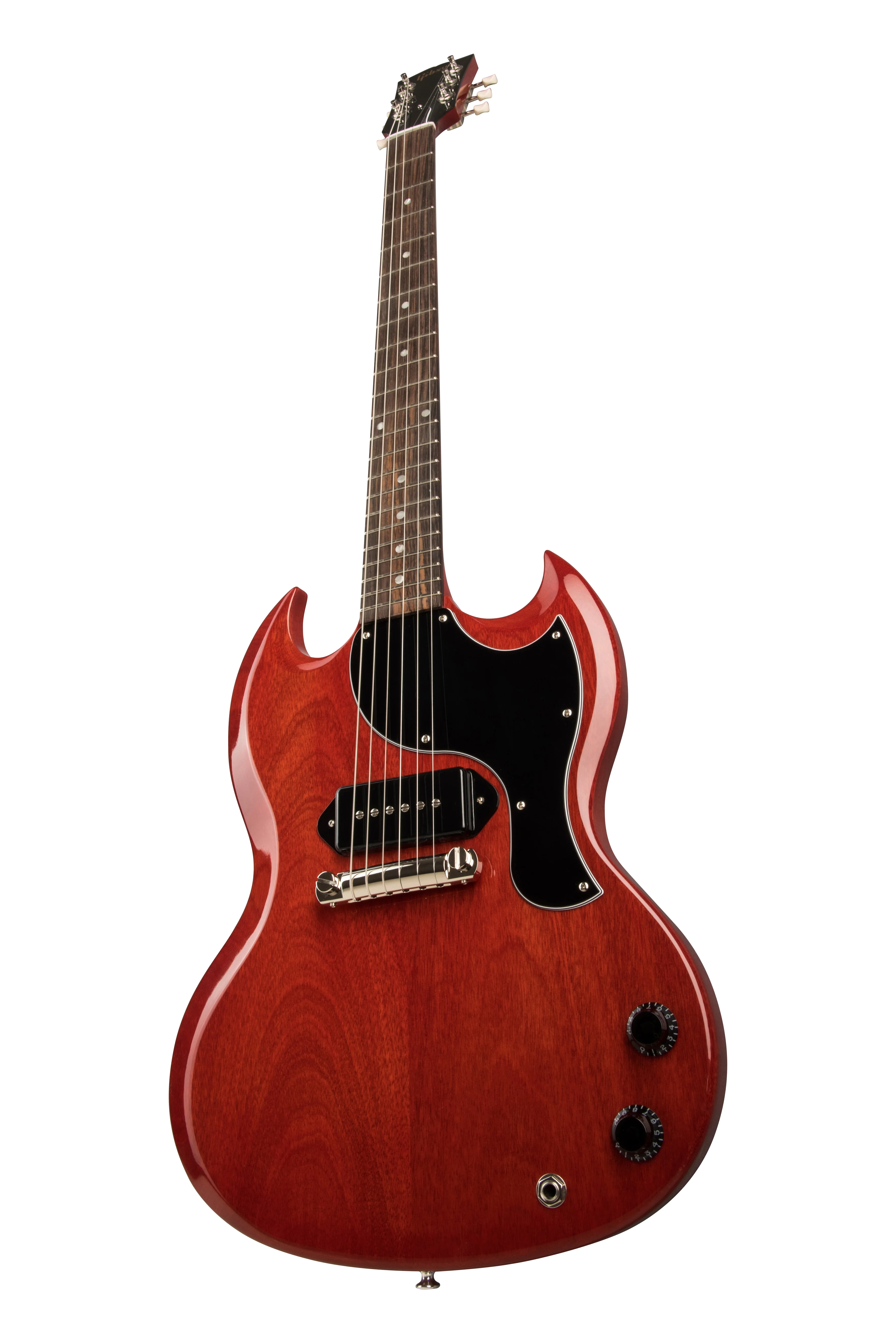 Gibson SG Junior Vintage Cherry Electric Guitar With Case - Image 3