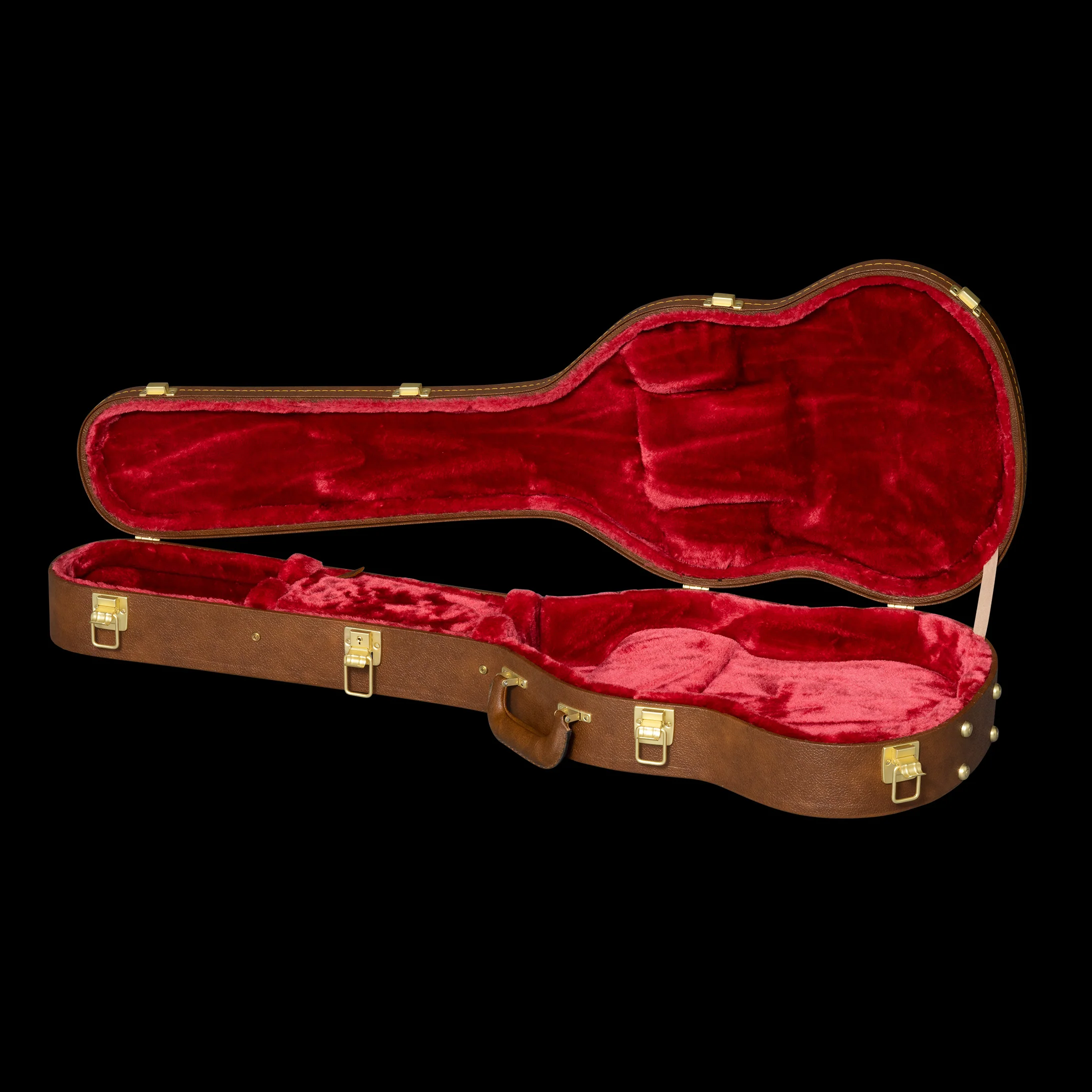 Gibson SG Original Hardshell Case Brown - ASSGCASE-ORG - Image 2
