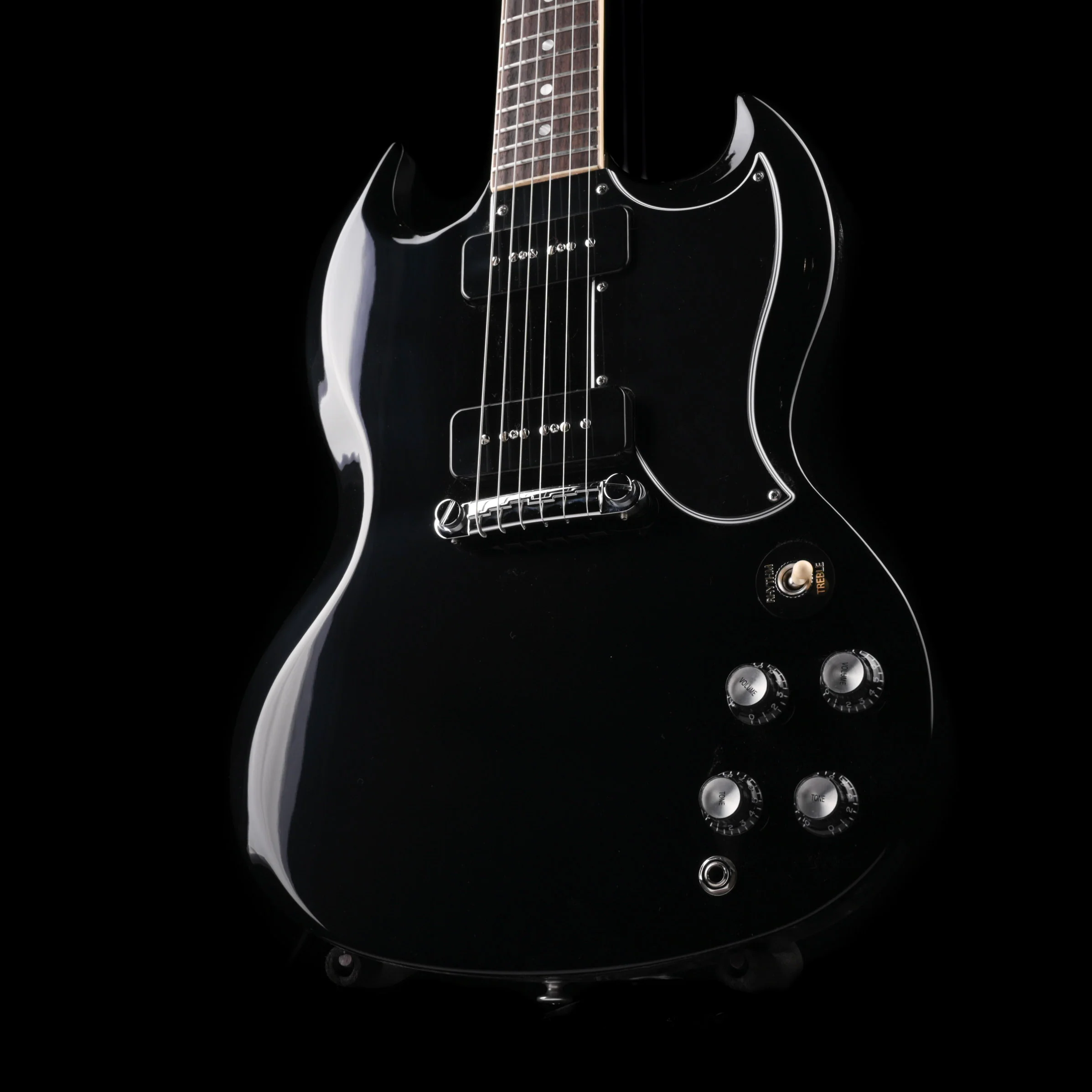 Gibson SG Special Ebony Electric Guitar With Case - Image 3
