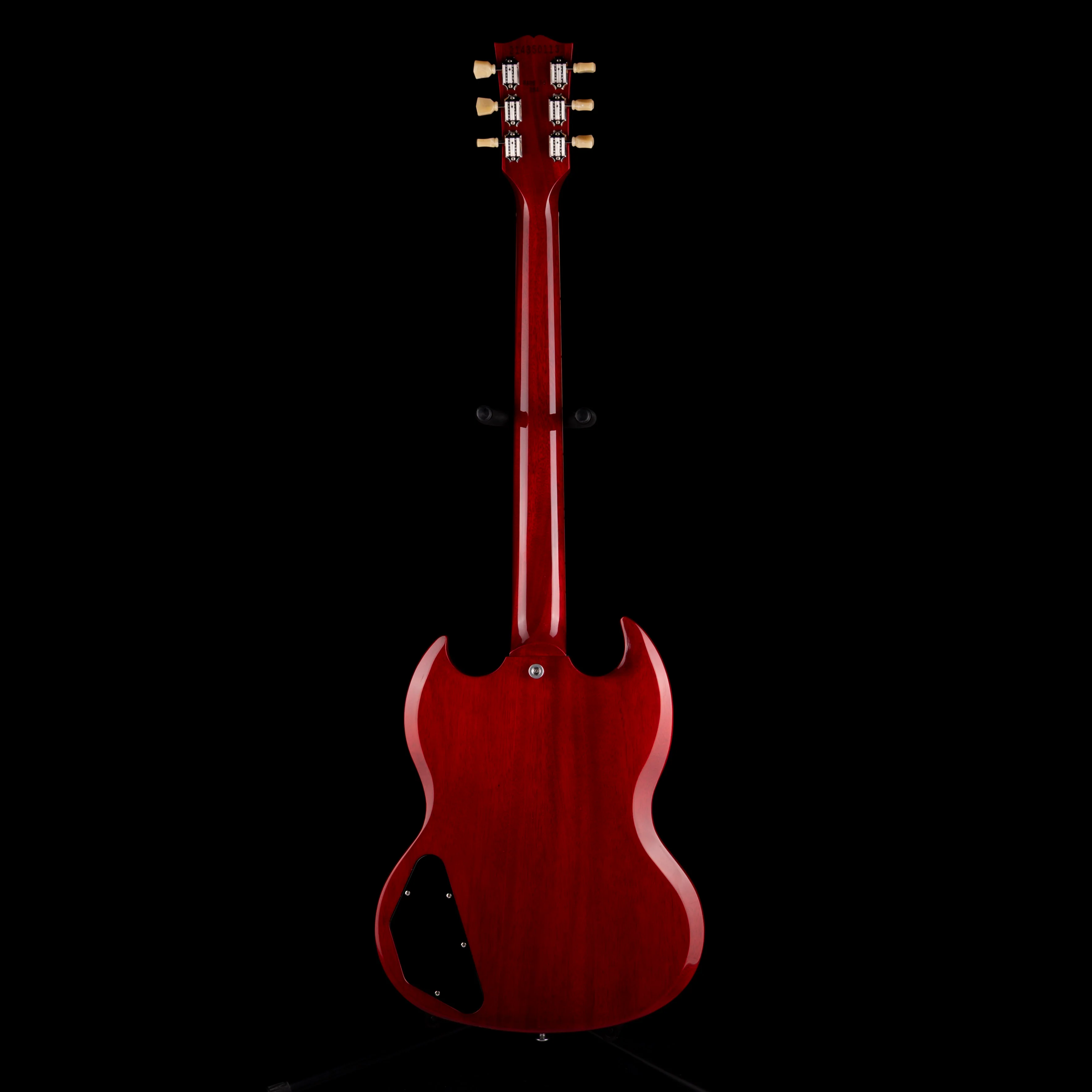 Gibson SG Standard '61 Maestro Vibrola Vintage Cherry Electric Guitar With Case - Image 9
