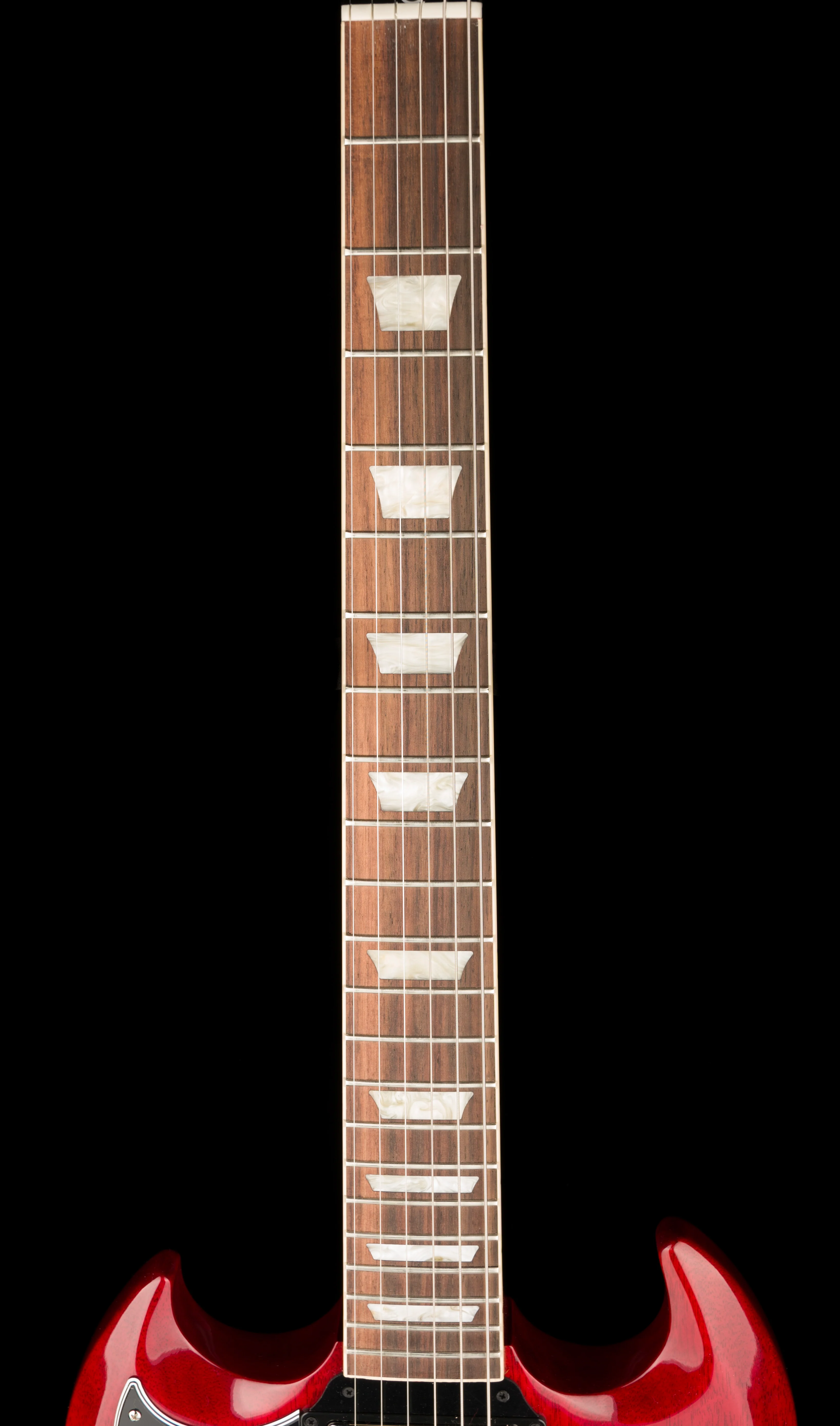 Gibson SG Standard '61 Stop Bar Left-handed Vintage Cherry with Case - Image 10