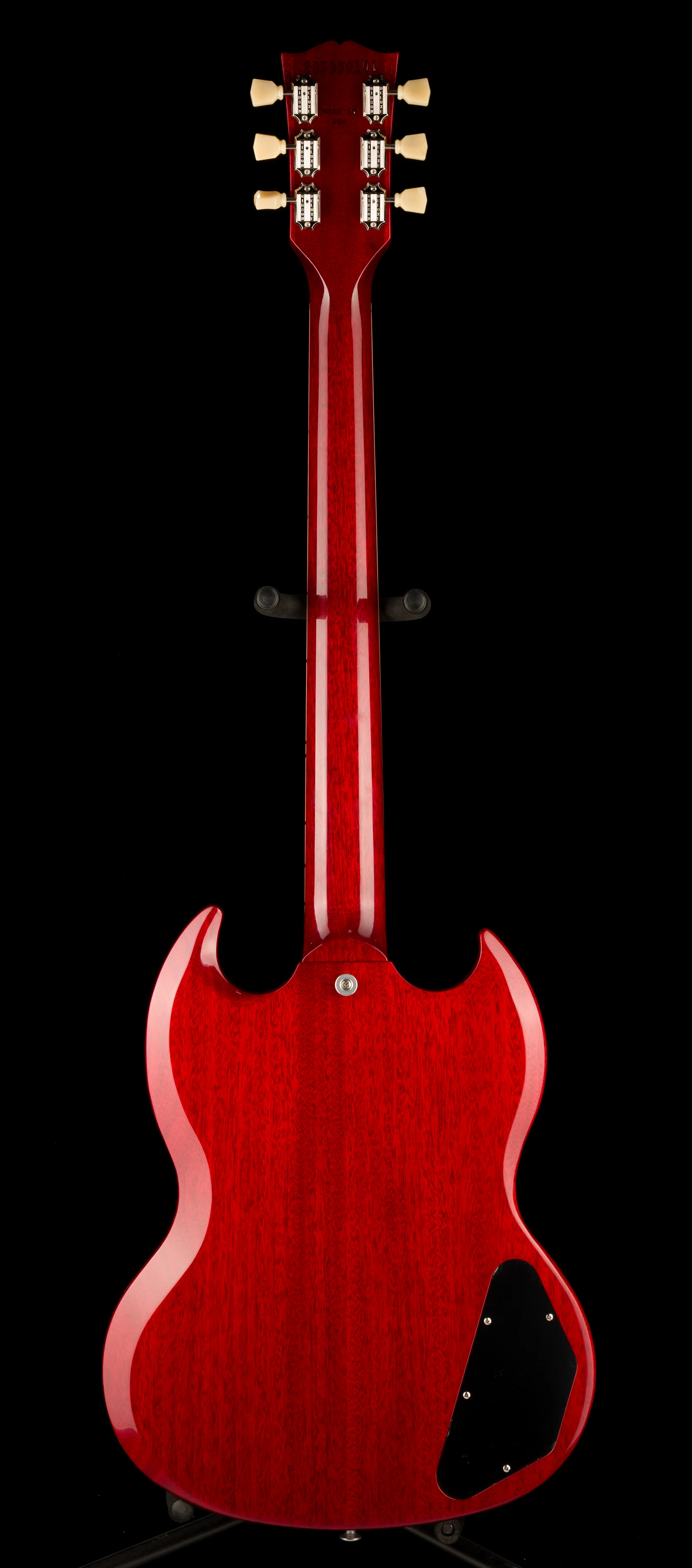 Gibson SG Standard '61 Stop Bar Left-handed Vintage Cherry with Case - Image 12