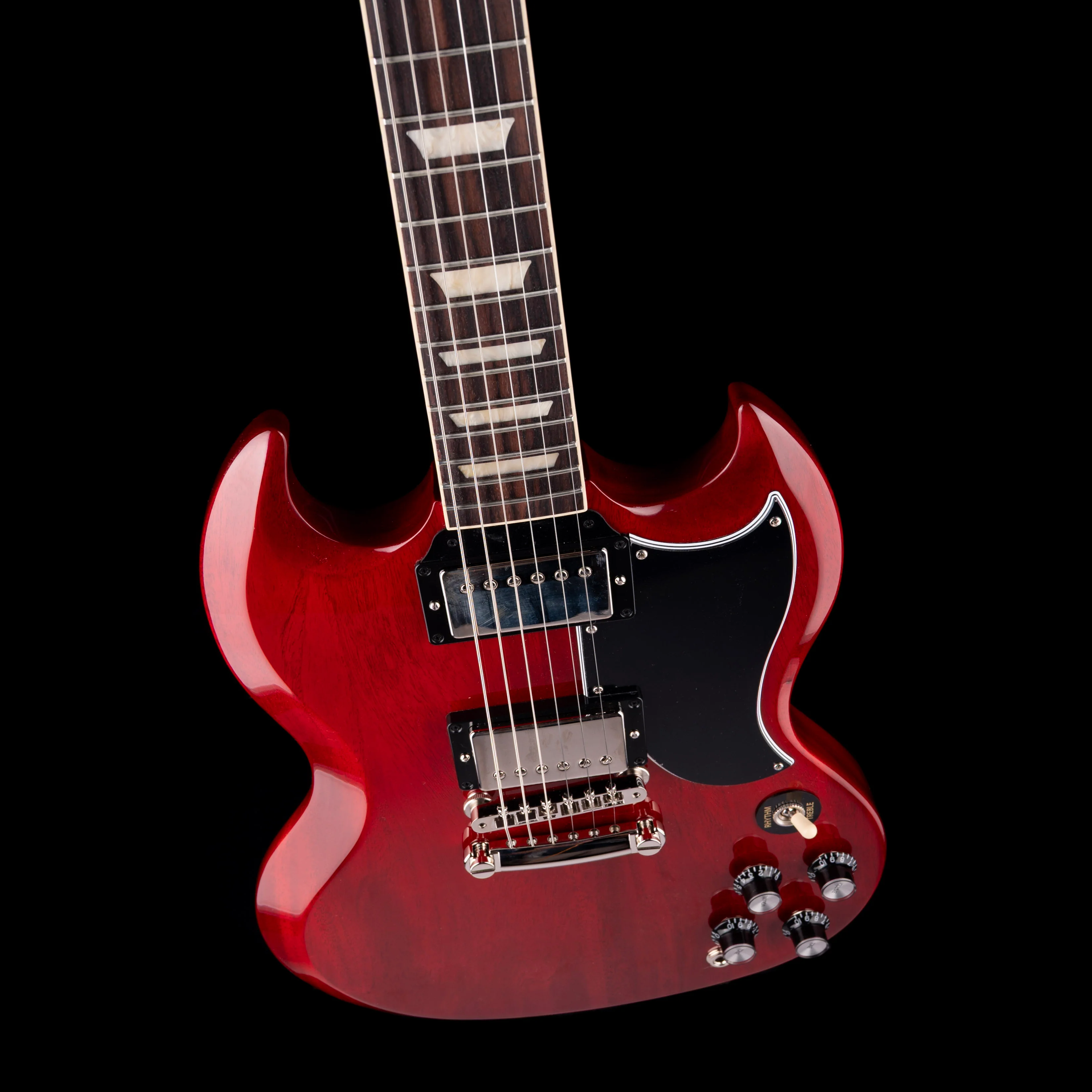 Gibson SG Standard '61 Stop Bar Vintage Cherry With Case - Image 3