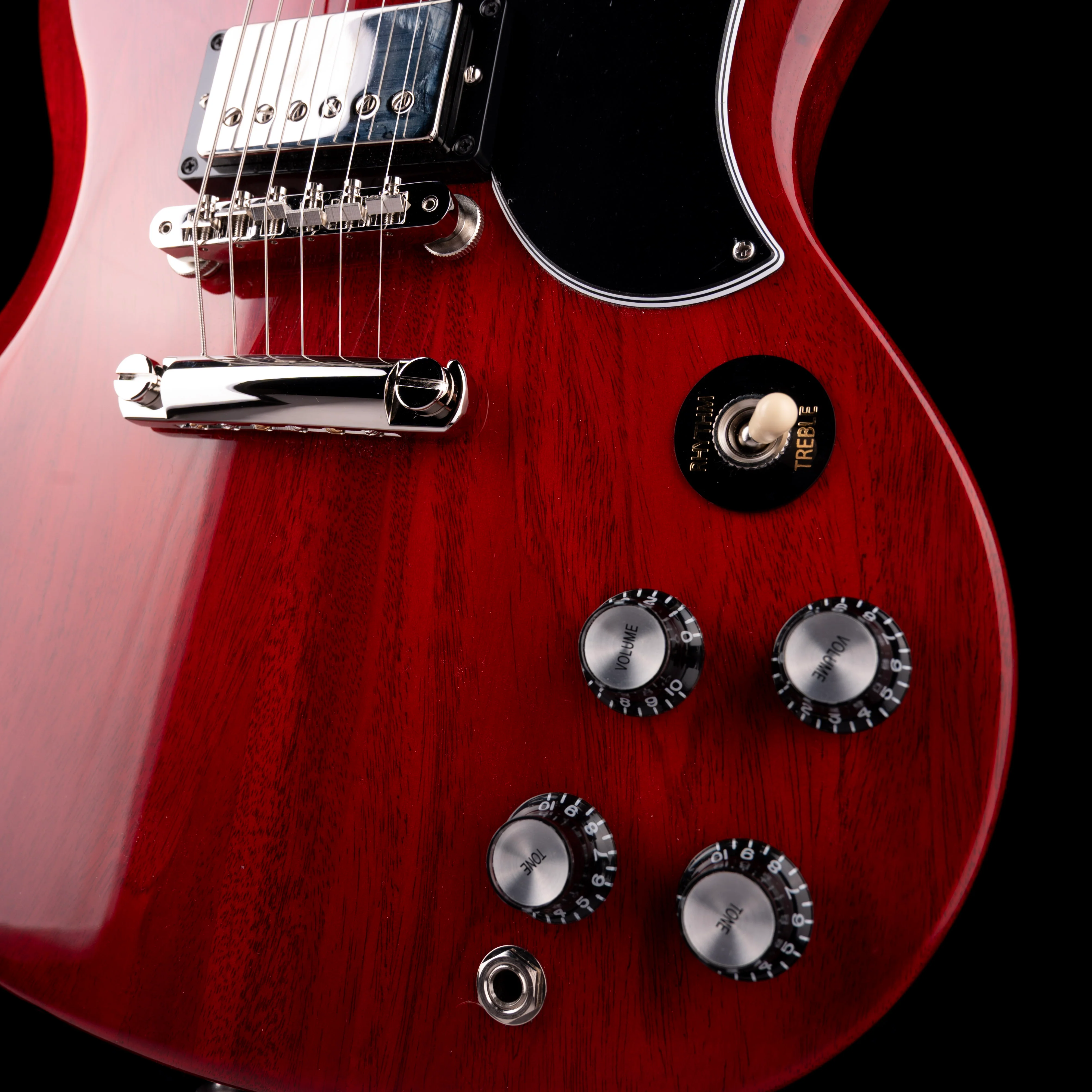 Gibson SG Standard '61 Stop Bar Vintage Cherry With Case - Image 5
