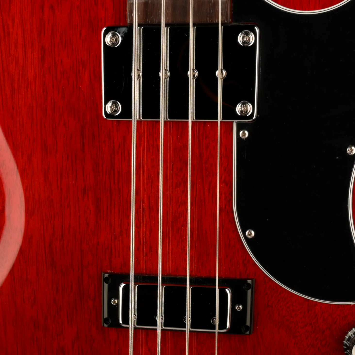 Gibson SG Standard Bass Heritage Cherry with Case - Image 4