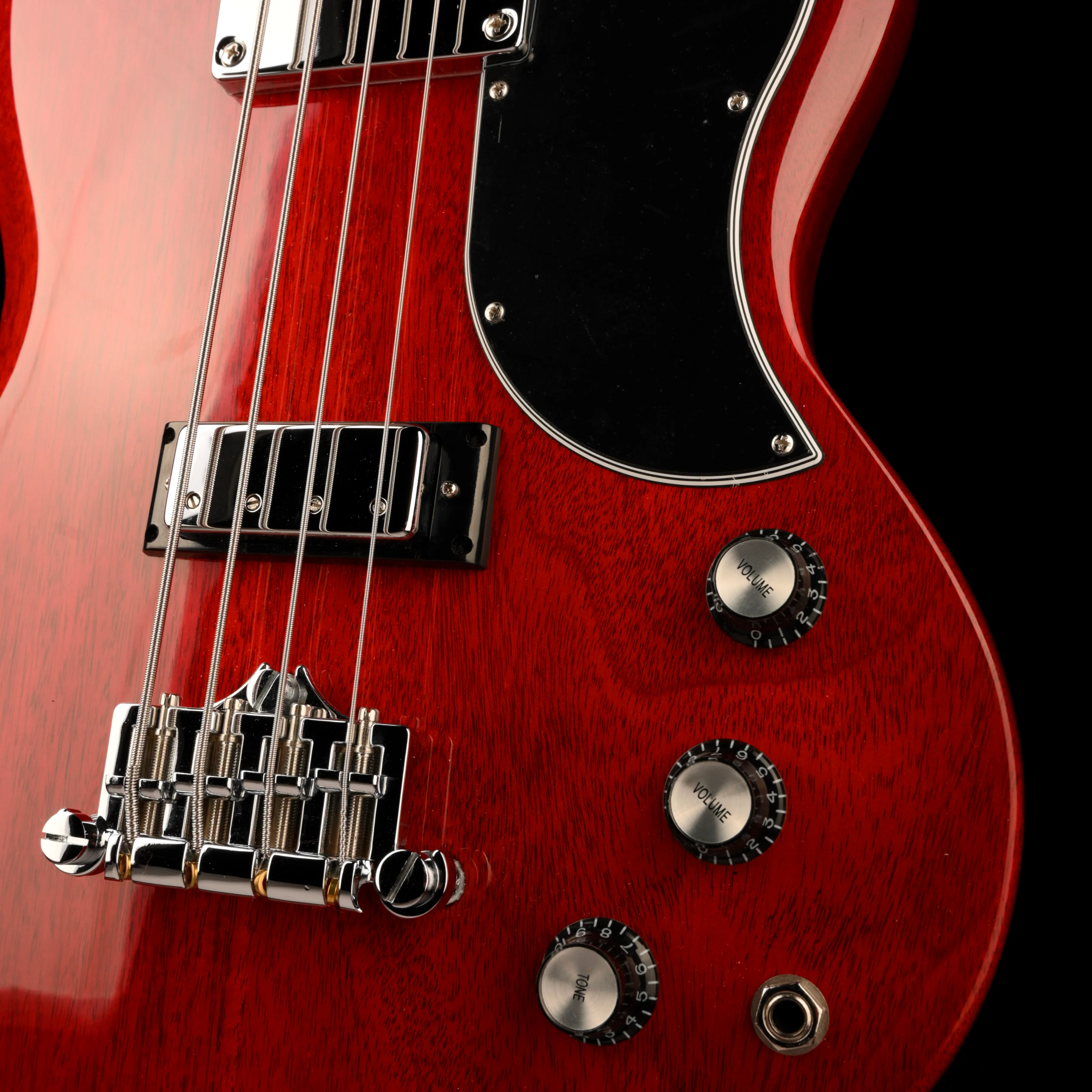 Gibson SG Standard Bass Heritage Cherry with Case - Image 5