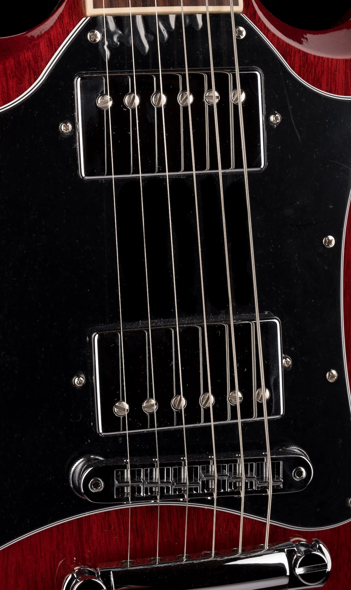 Gibson SG Standard Left-Handed Heritage Cherry Electric Guitar - Image 6