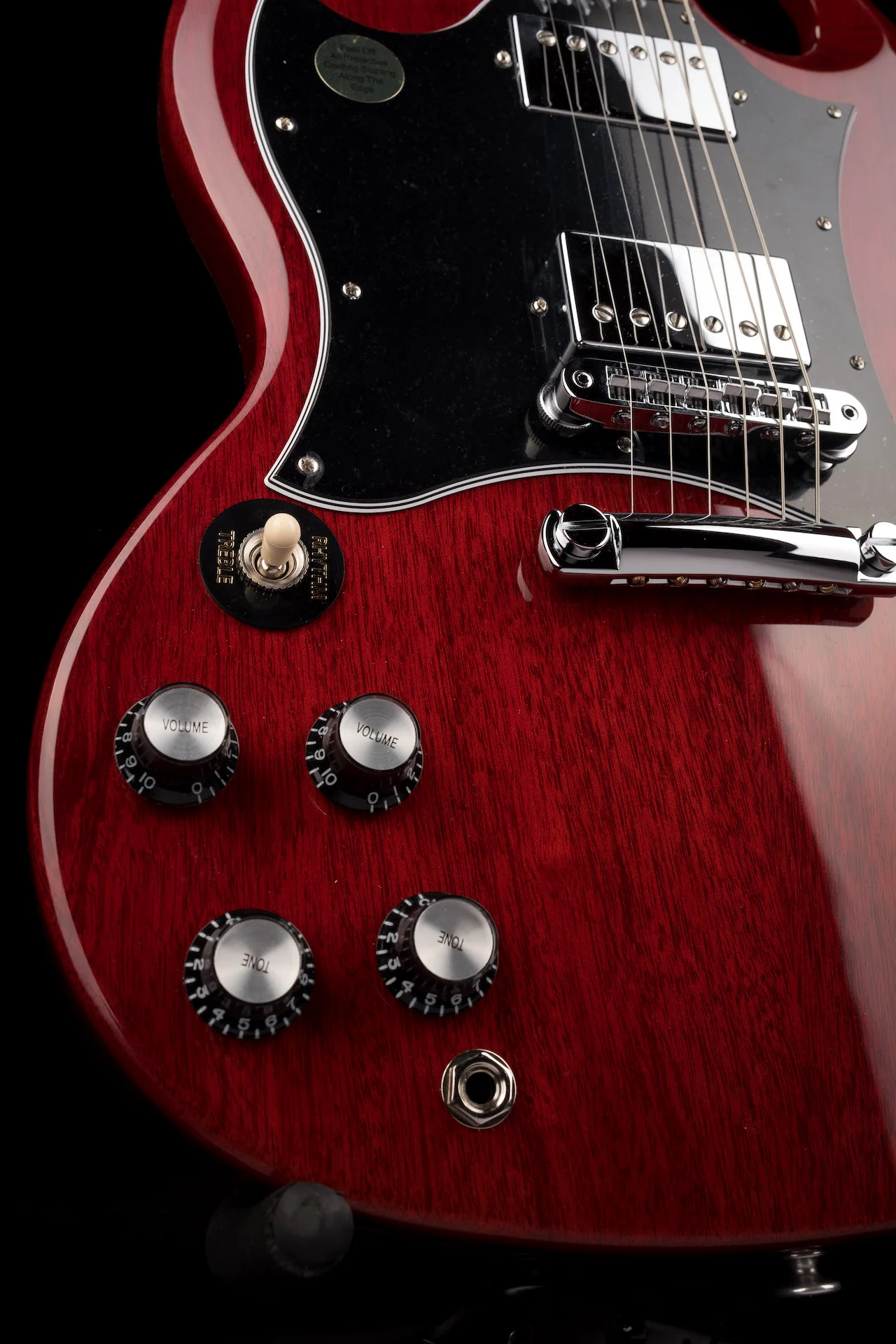 Gibson SG Standard Left-Handed Heritage Cherry Electric Guitar - Image 7