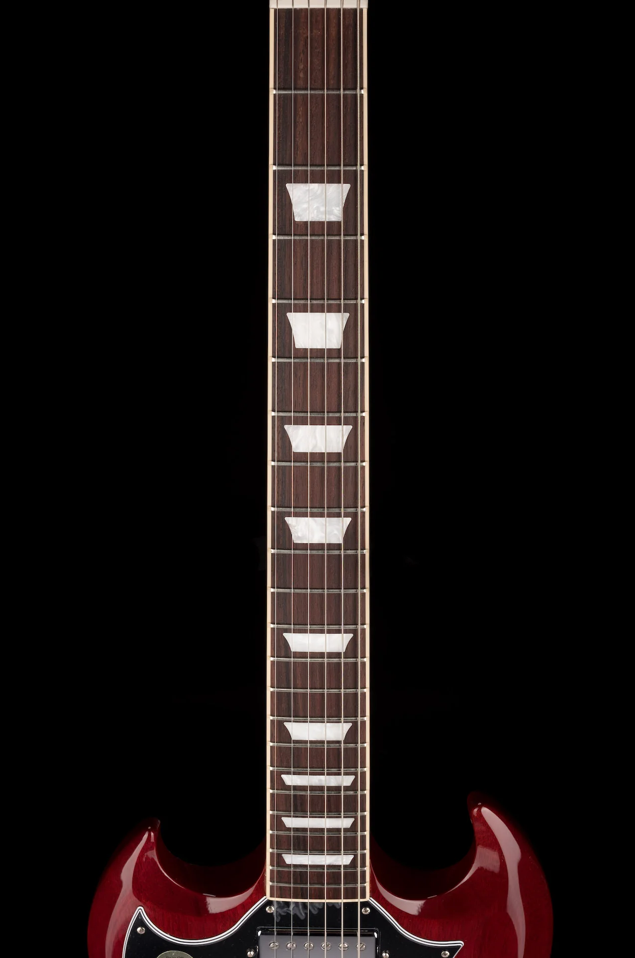 Gibson SG Standard Left-Handed Heritage Cherry Electric Guitar - Image 9