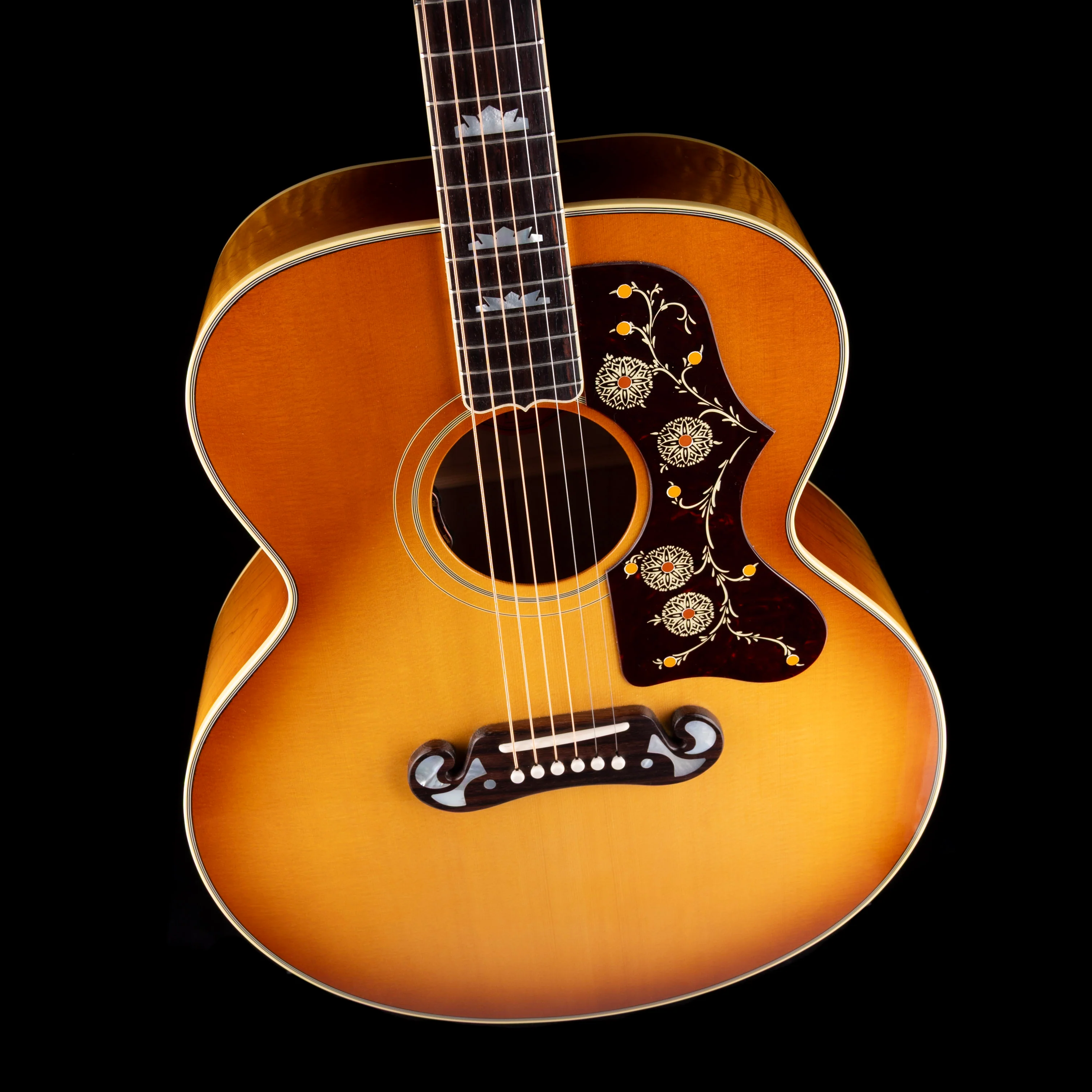 Gibson SJ-200 60s Original Heritage Cherry Sunburst with Case - Image 4