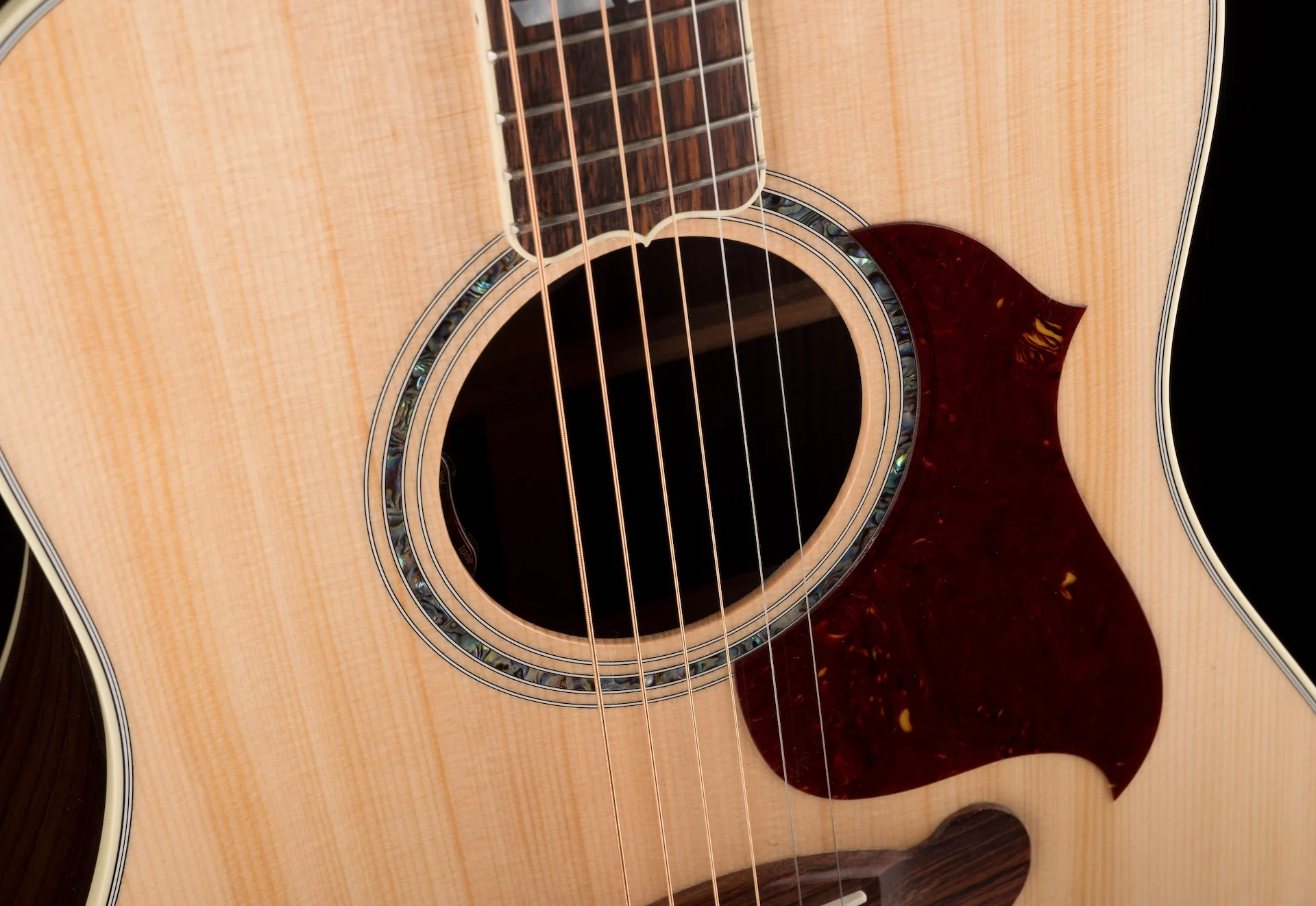 Gibson Songwriter Standard Rosewood Antique Natural Acoustic Guitar With Case - Demo - Image 10