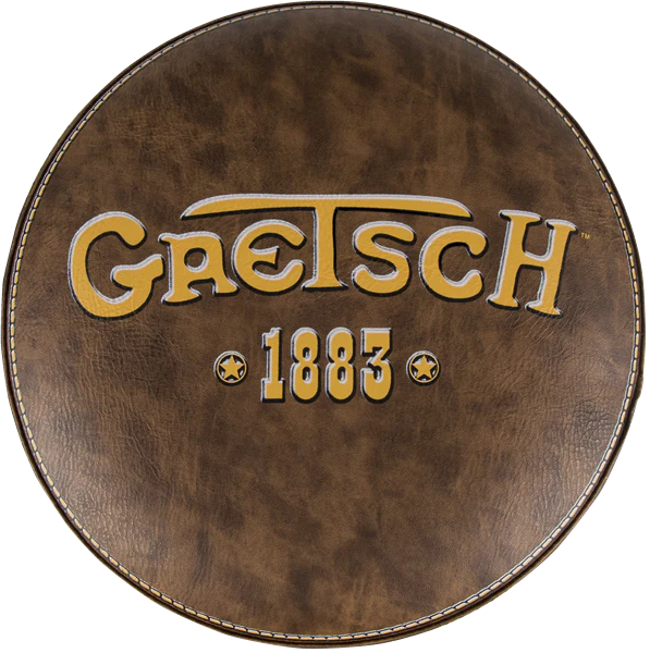 Gretsch 30" Barstool "Since 1883" Brown - Image 3