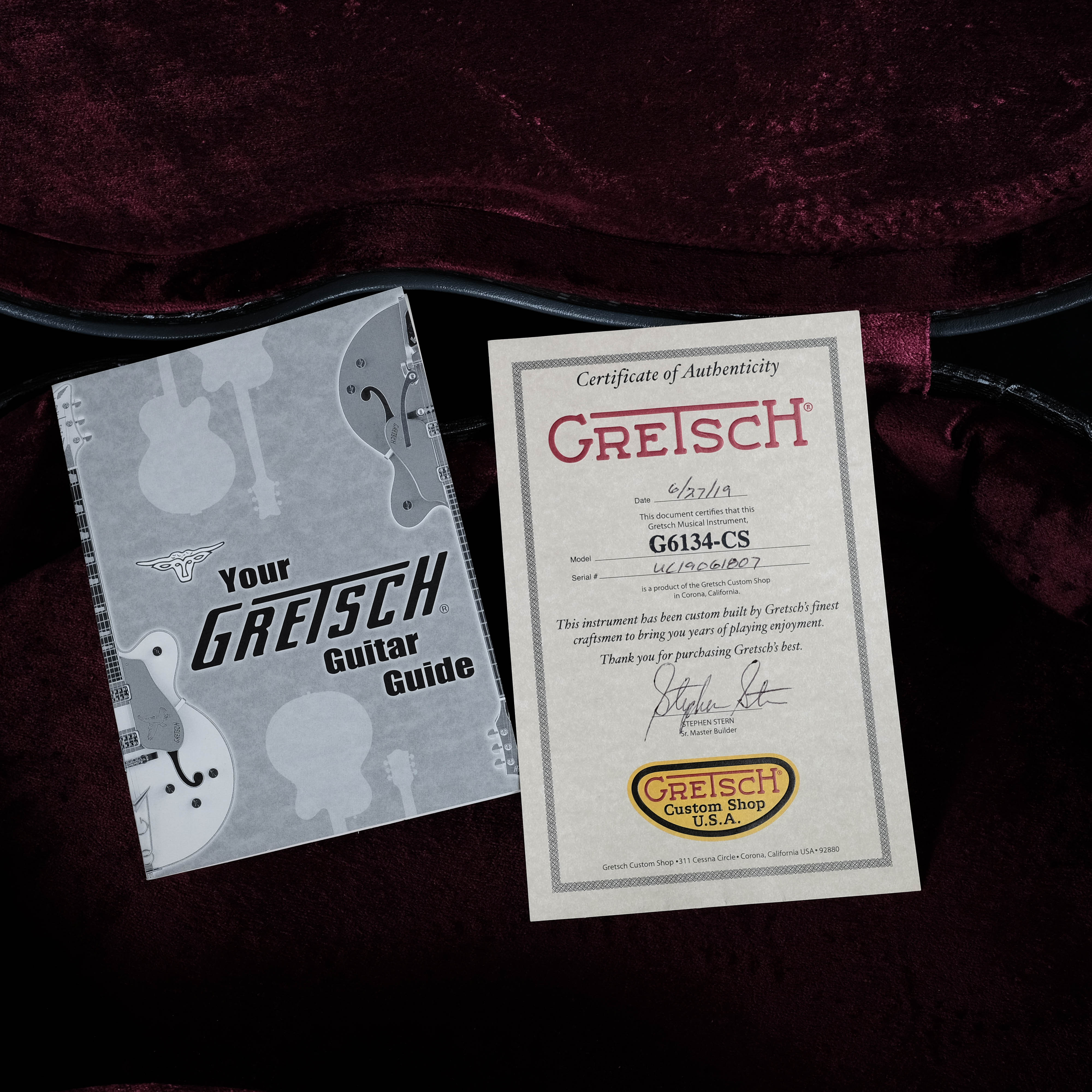 Gretsch Custom Shop G6134CS '59 NOS Redwood Penguin TV Jones Stephen Stern Built ONE OF A KIND - Image 13