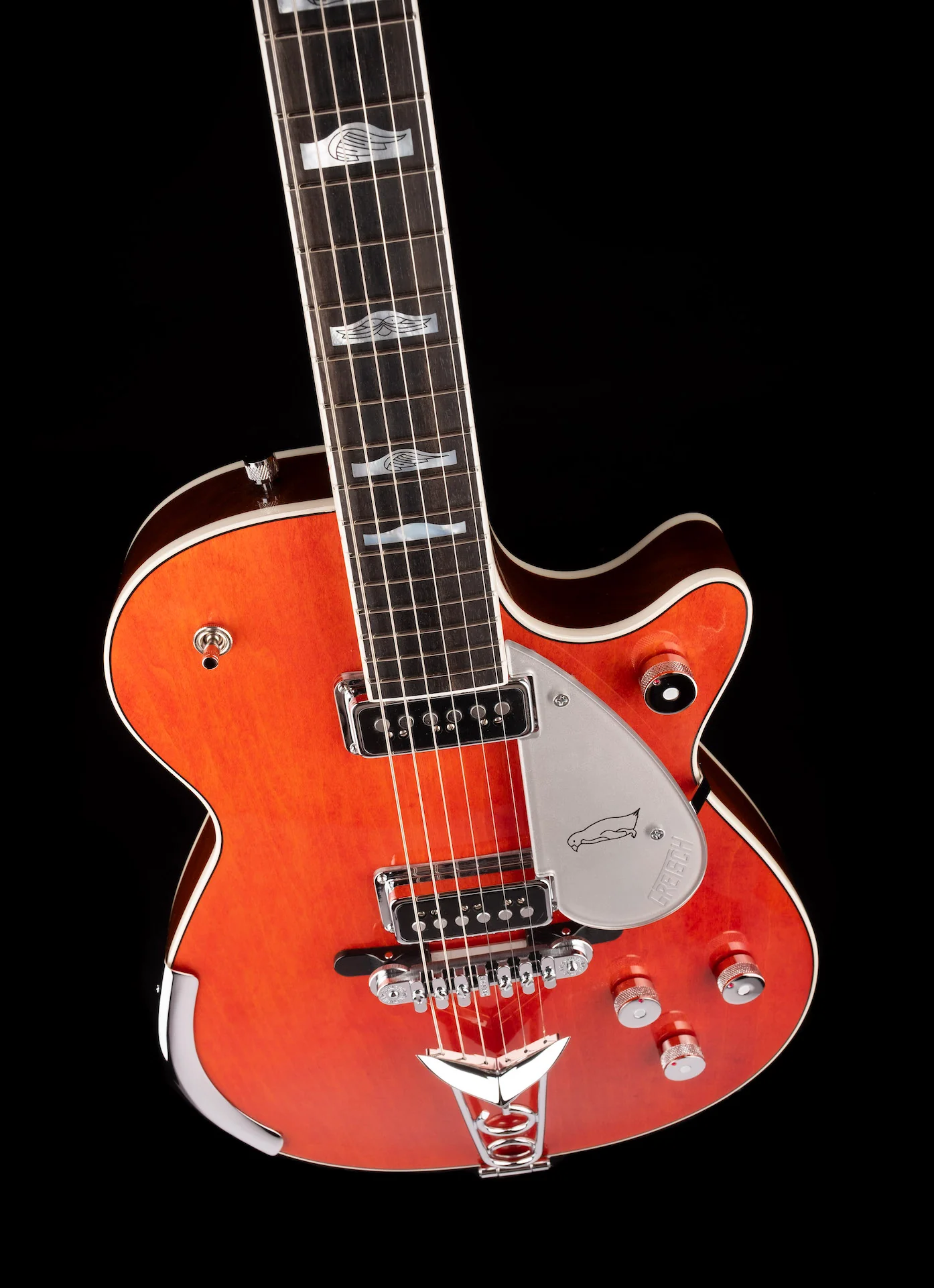 Gretsch Custom Shop Masterbuilt G6134CS 1955 Orange Penguin NOS - Image 4