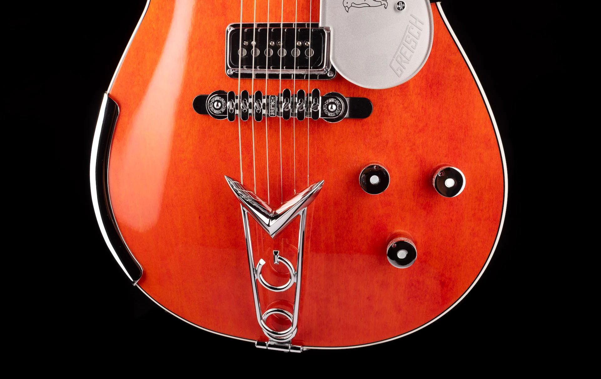 Gretsch Custom Shop Masterbuilt G6134CS 1955 Orange Penguin NOS - Image 5