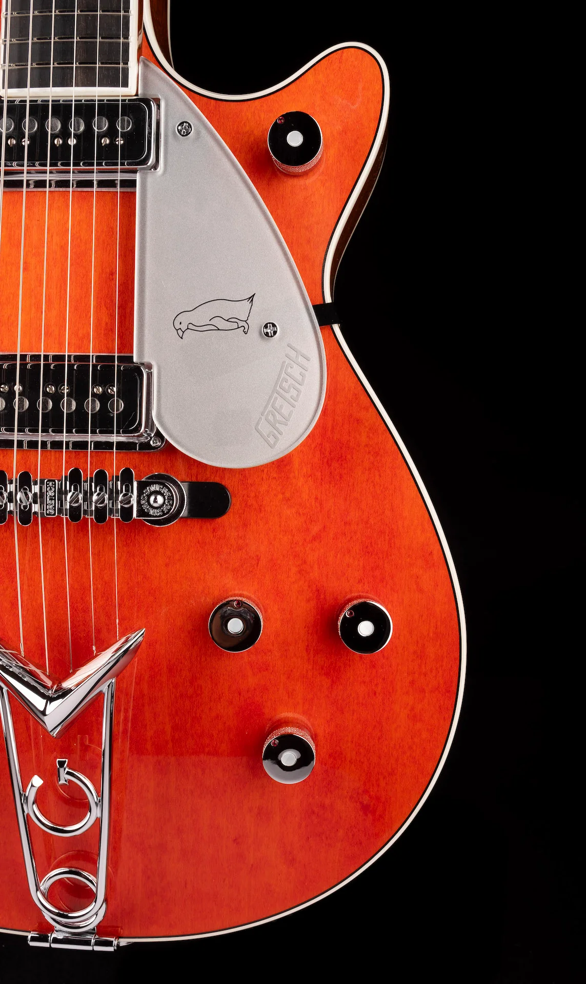 Gretsch Custom Shop Masterbuilt G6134CS 1955 Orange Penguin NOS - Image 9