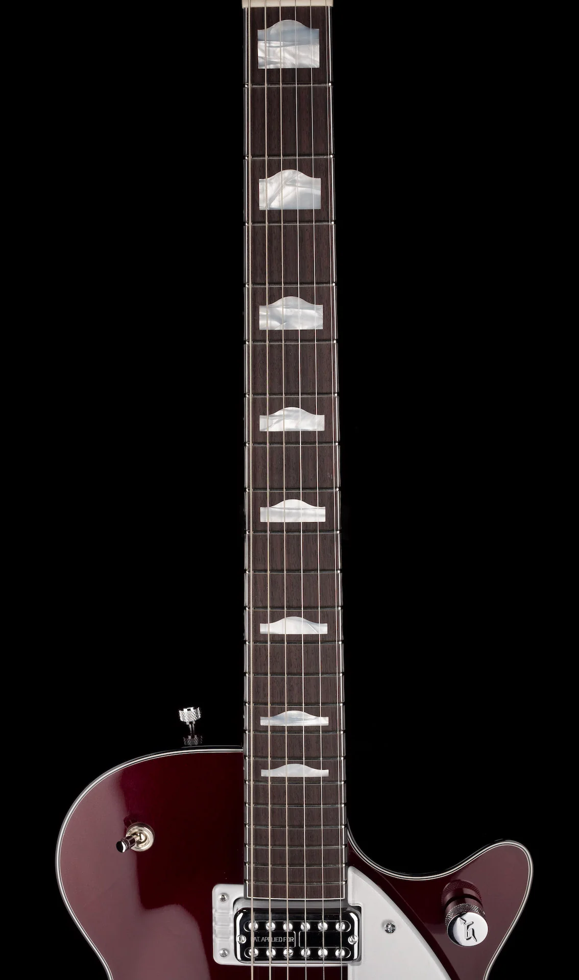 Gretsch Custom Shop Masterbuilt G6128-CS 1957 Duo Jet NOS Oxblood With Case - Image 12