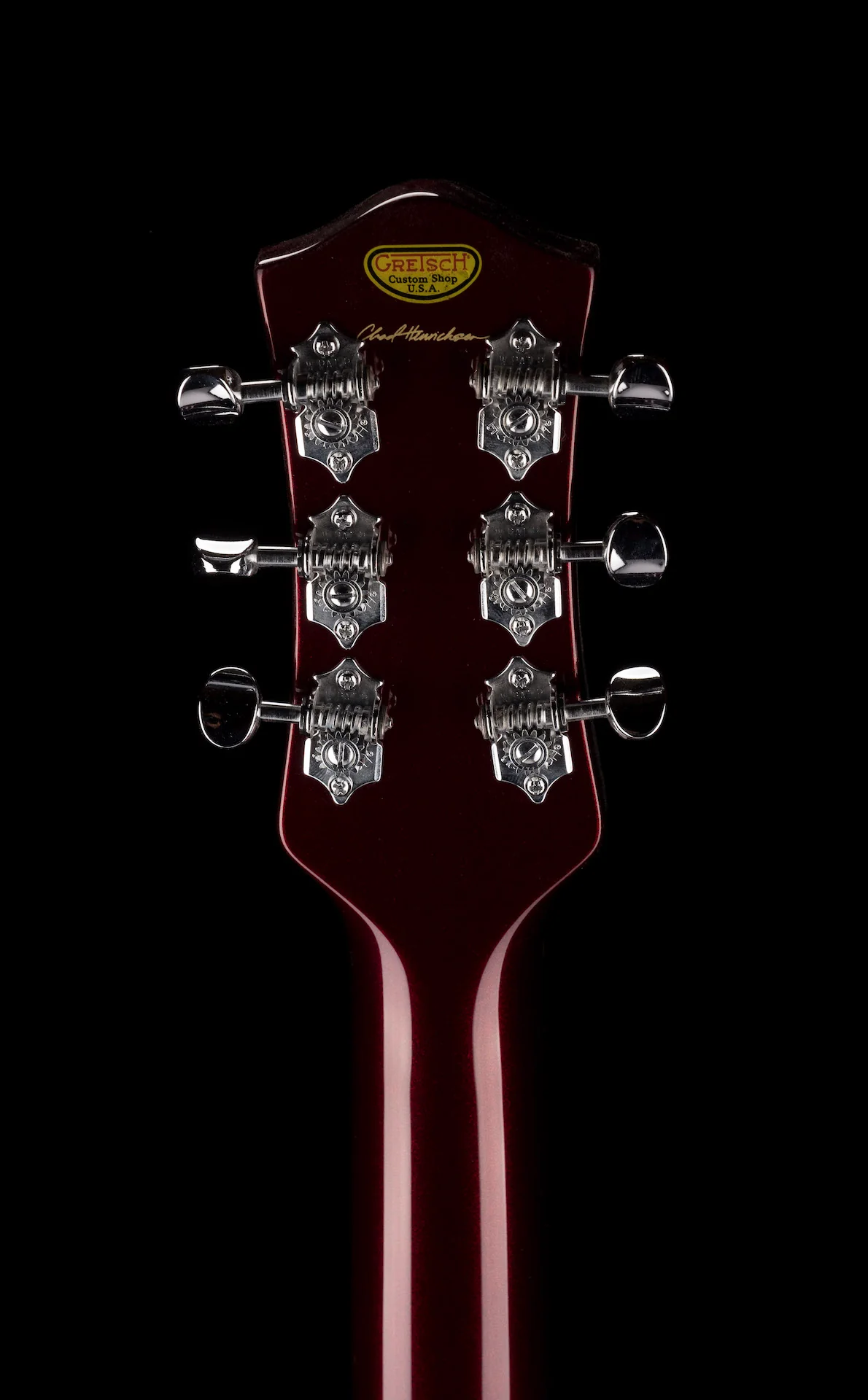 Gretsch Custom Shop Masterbuilt G6128-CS 1957 Duo Jet NOS Oxblood With Case - Image 18