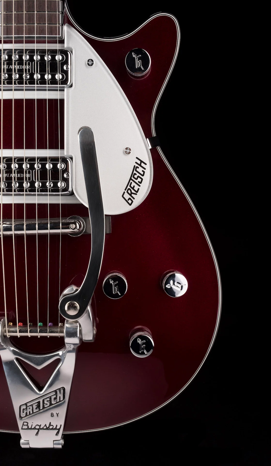 Gretsch Custom Shop Masterbuilt G6128-CS 1957 Duo Jet NOS Oxblood With Case - Image 9