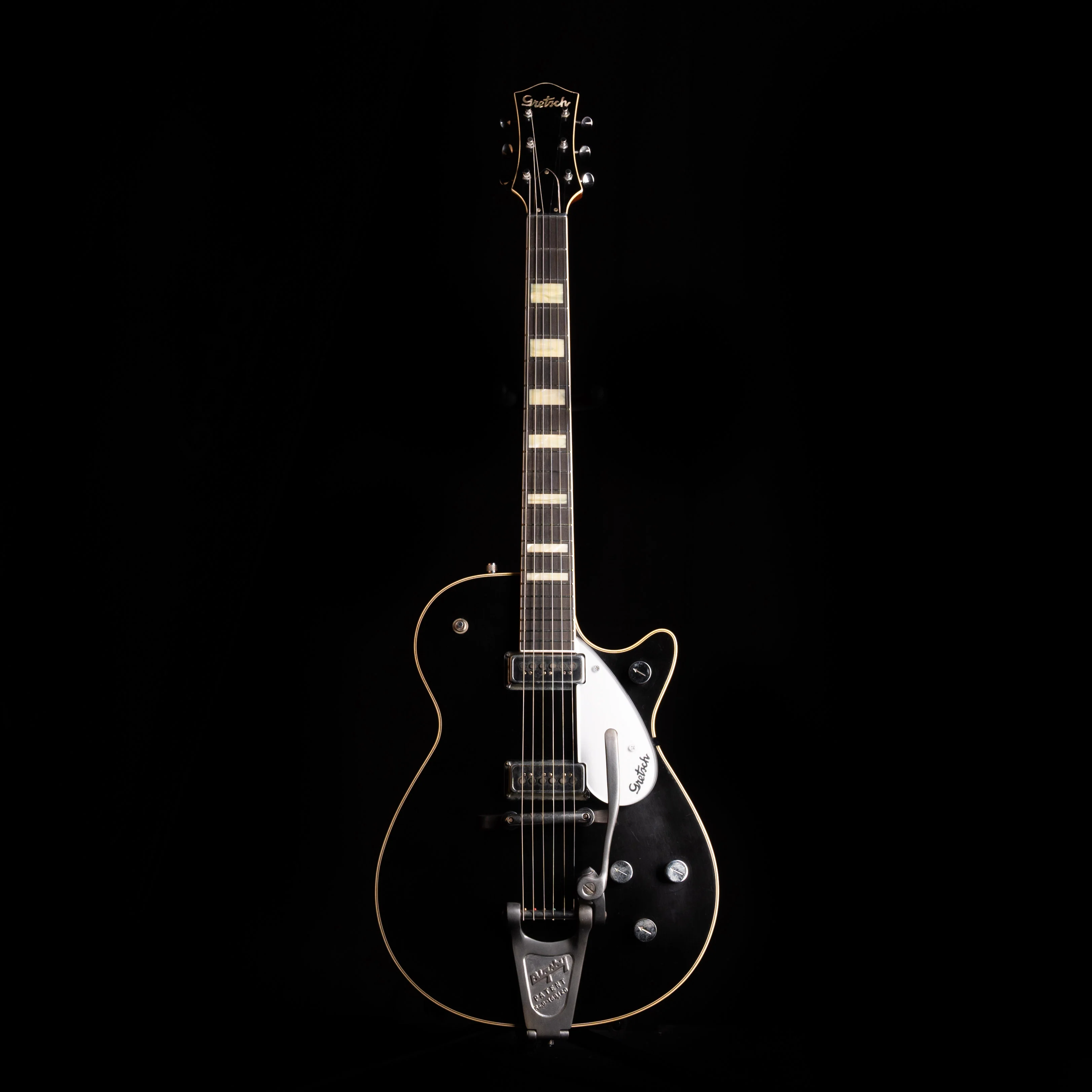 Gretsch Custom Shop Masterbuilt Chad Henrichsen G6128CS 1954 Duo Jet Relic with Bigsby Black - Image 2