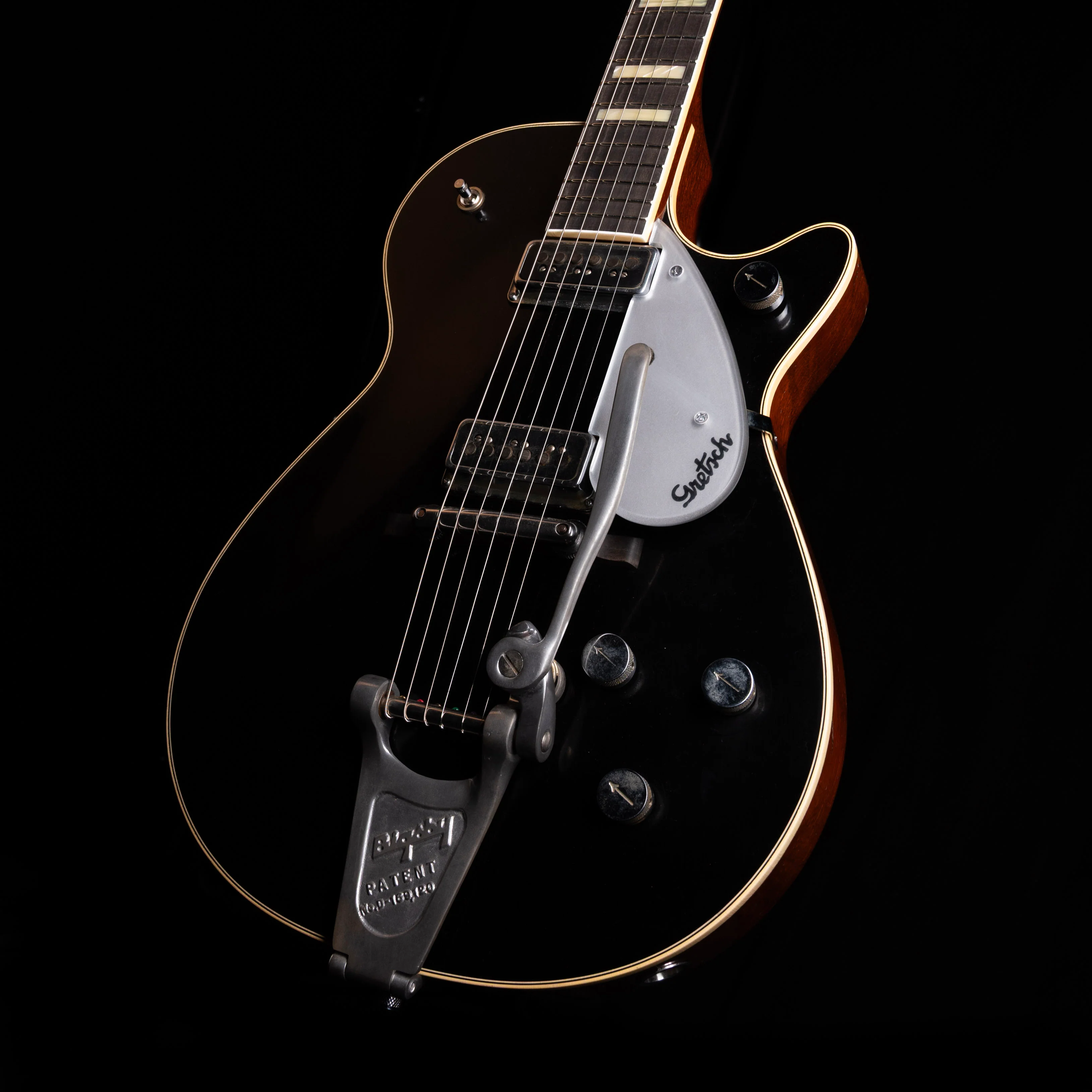Gretsch Custom Shop Masterbuilt Chad Henrichsen G6128CS 1954 Duo Jet Relic with Bigsby Black - Image 3