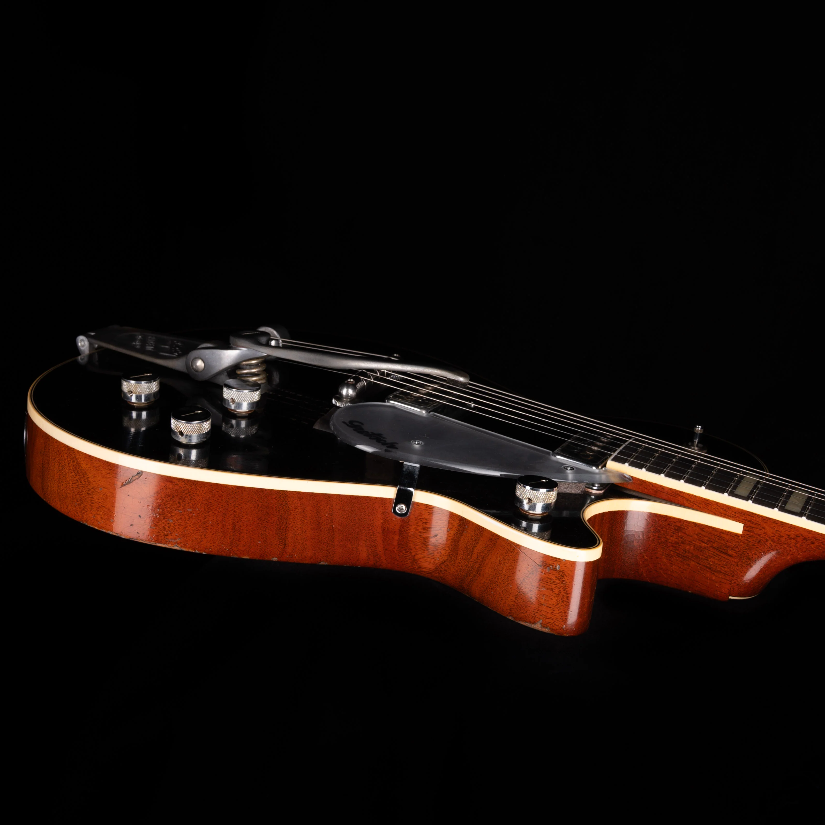 Gretsch Custom Shop Masterbuilt Chad Henrichsen G6128CS 1954 Duo Jet Relic with Bigsby Black - Image 9