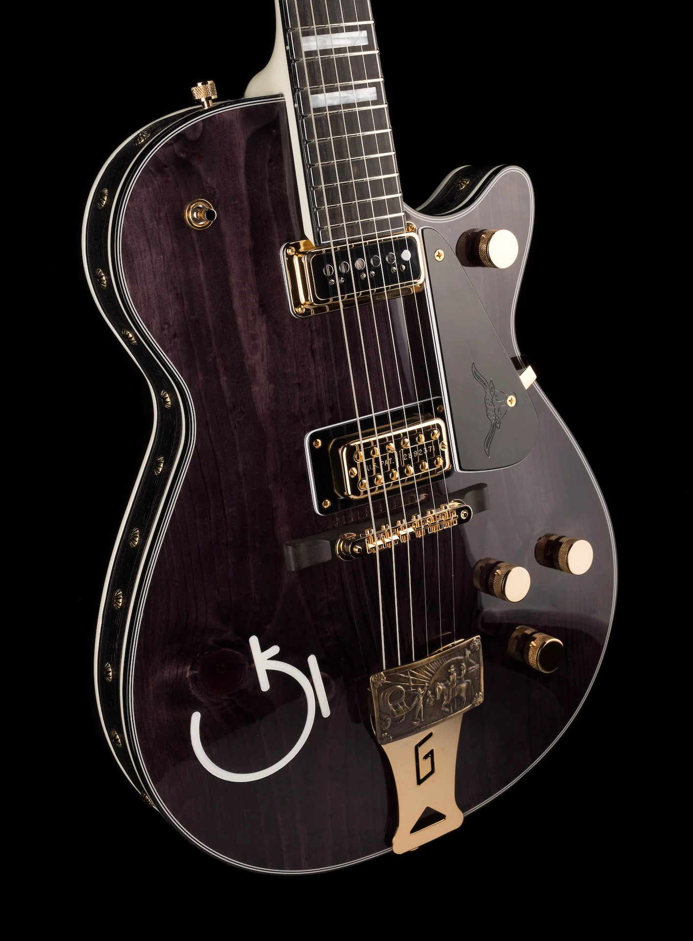 Gretsch Custom Shop Masterbuilt G6130-CST 1954 Two-Tone Tuxedo Roundup NOS - Image 10