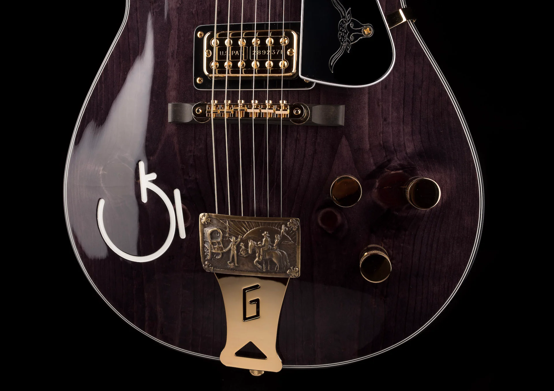 Gretsch Custom Shop Masterbuilt G6130-CST 1954 Two-Tone Tuxedo Roundup NOS - Image 5