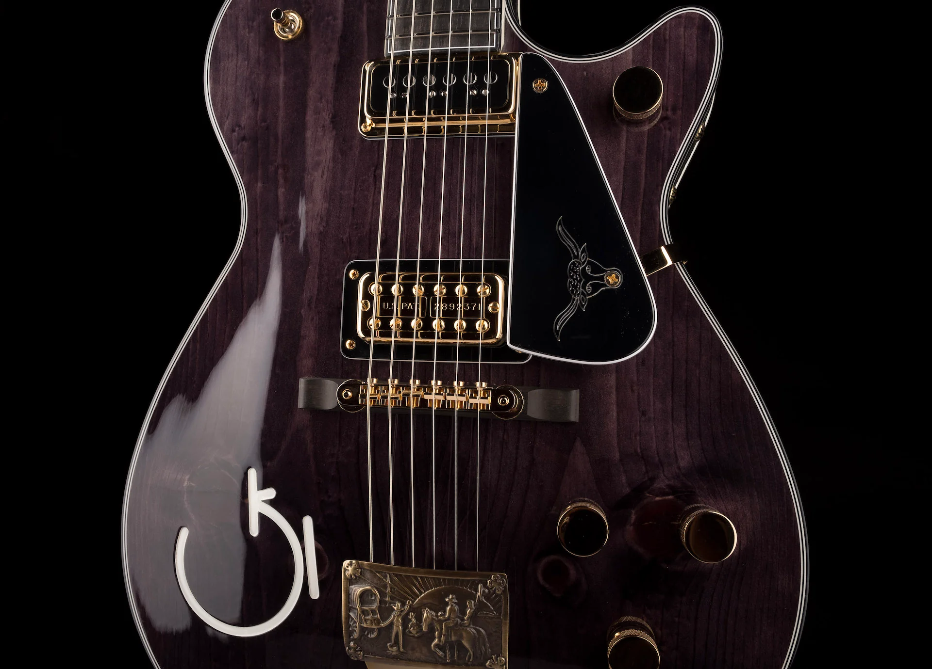 Gretsch Custom Shop Masterbuilt G6130-CST 1954 Two-Tone Tuxedo Roundup NOS - Image 6